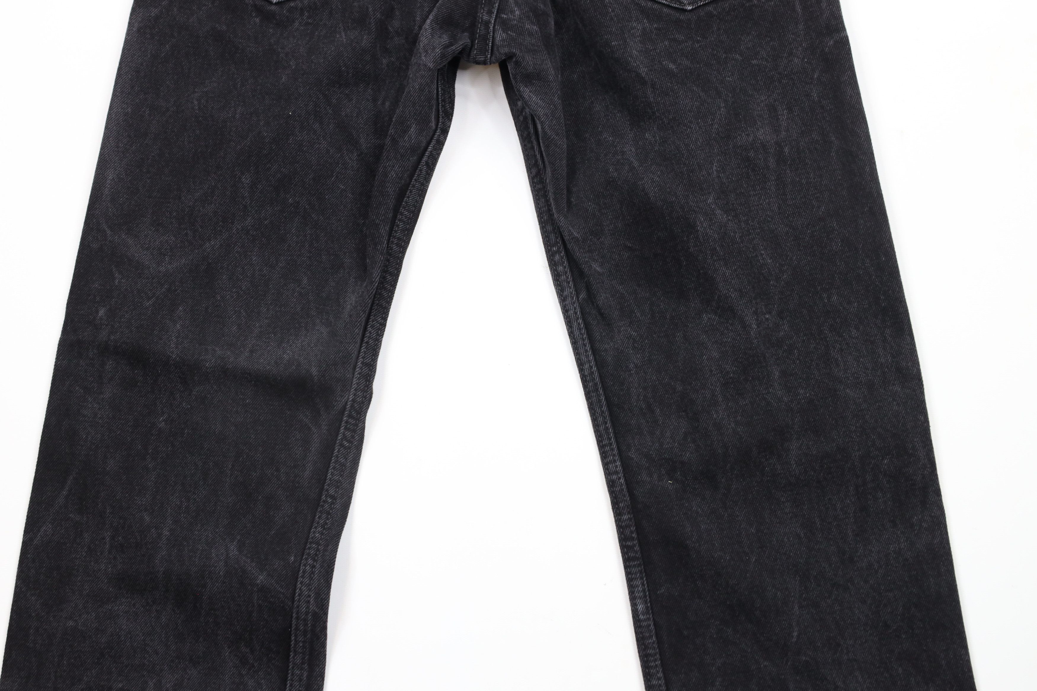 Levi's × Vintage Vintage Y2K Levis 505 Regular Fit Denim Jeans Black Cotton Size US 30 / EU 46 - 9 Thumbnail