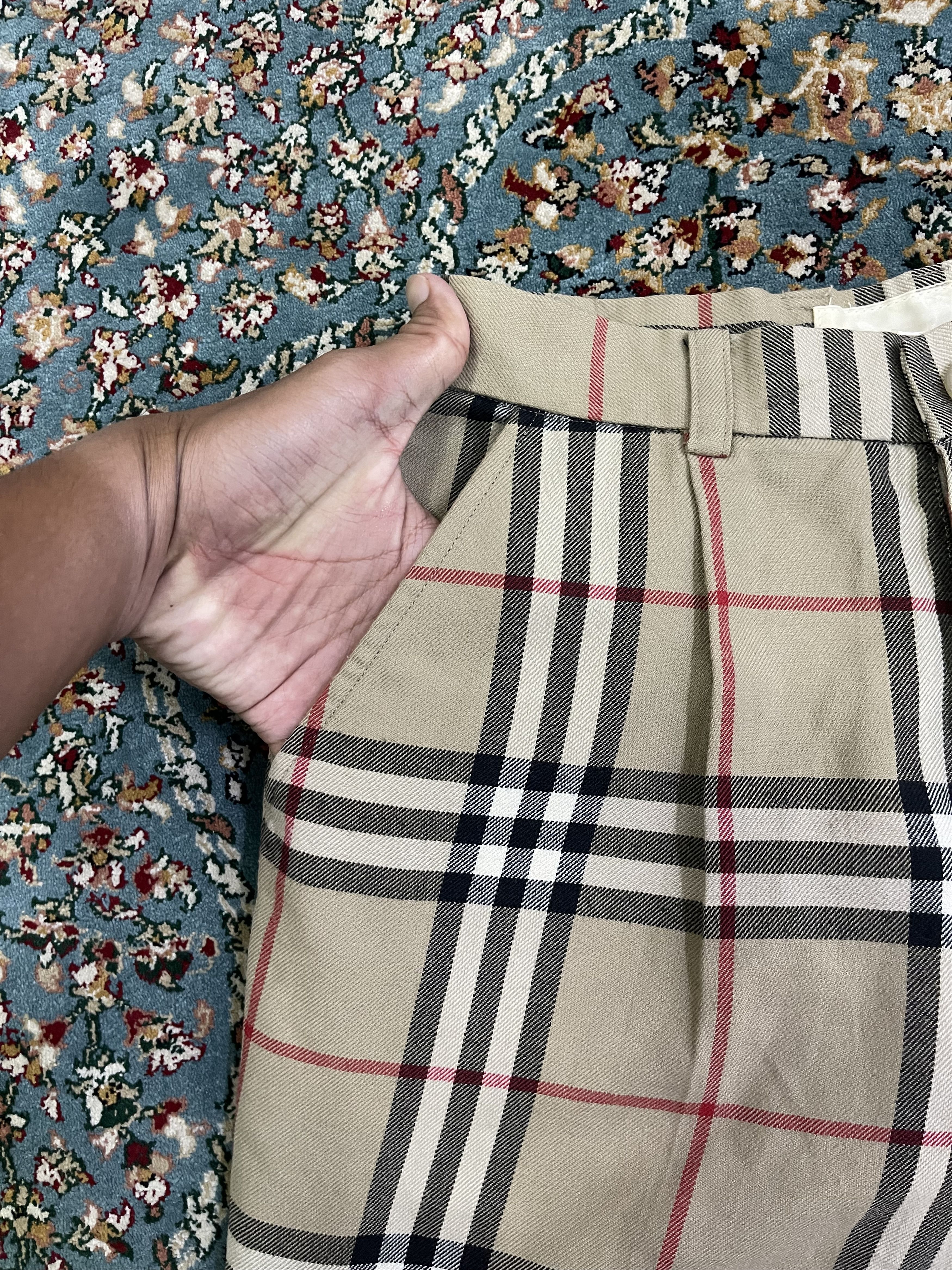 Vintage Hysteric Glamour High Waist Nova Checked Pant