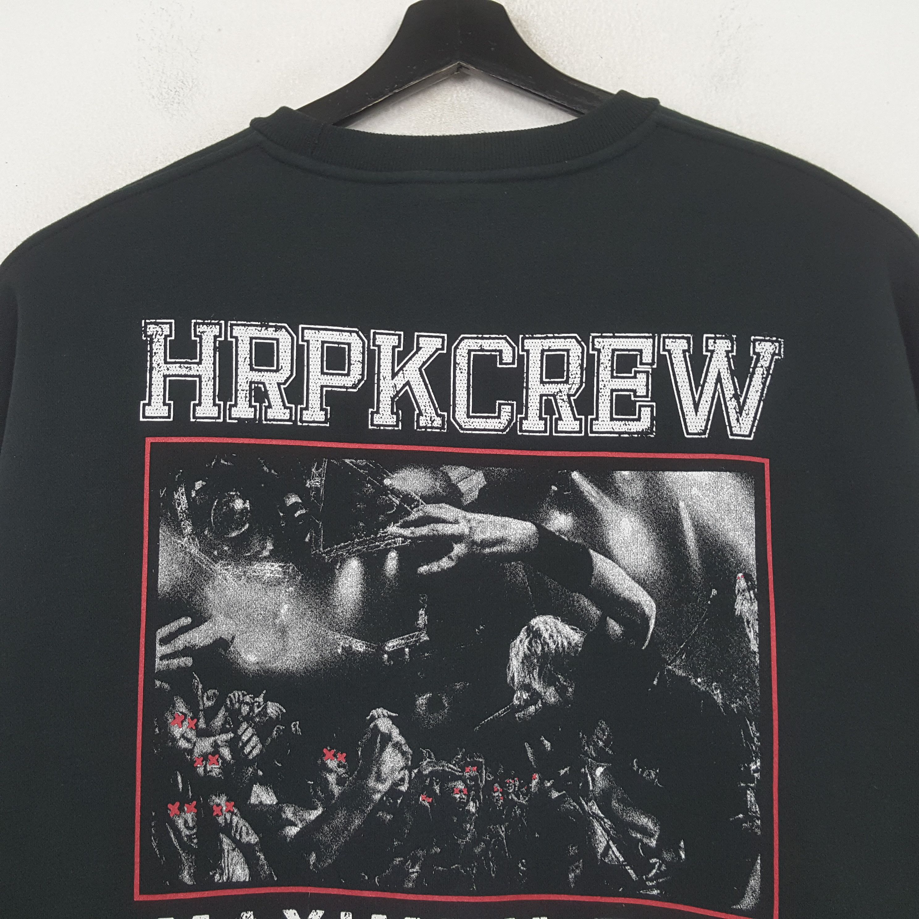 Vintage Maximum The Homrmone Japanese Rock Band Sweatshirt RR30 Size US XL / EU 56 / 4 - 2 Thumbnail