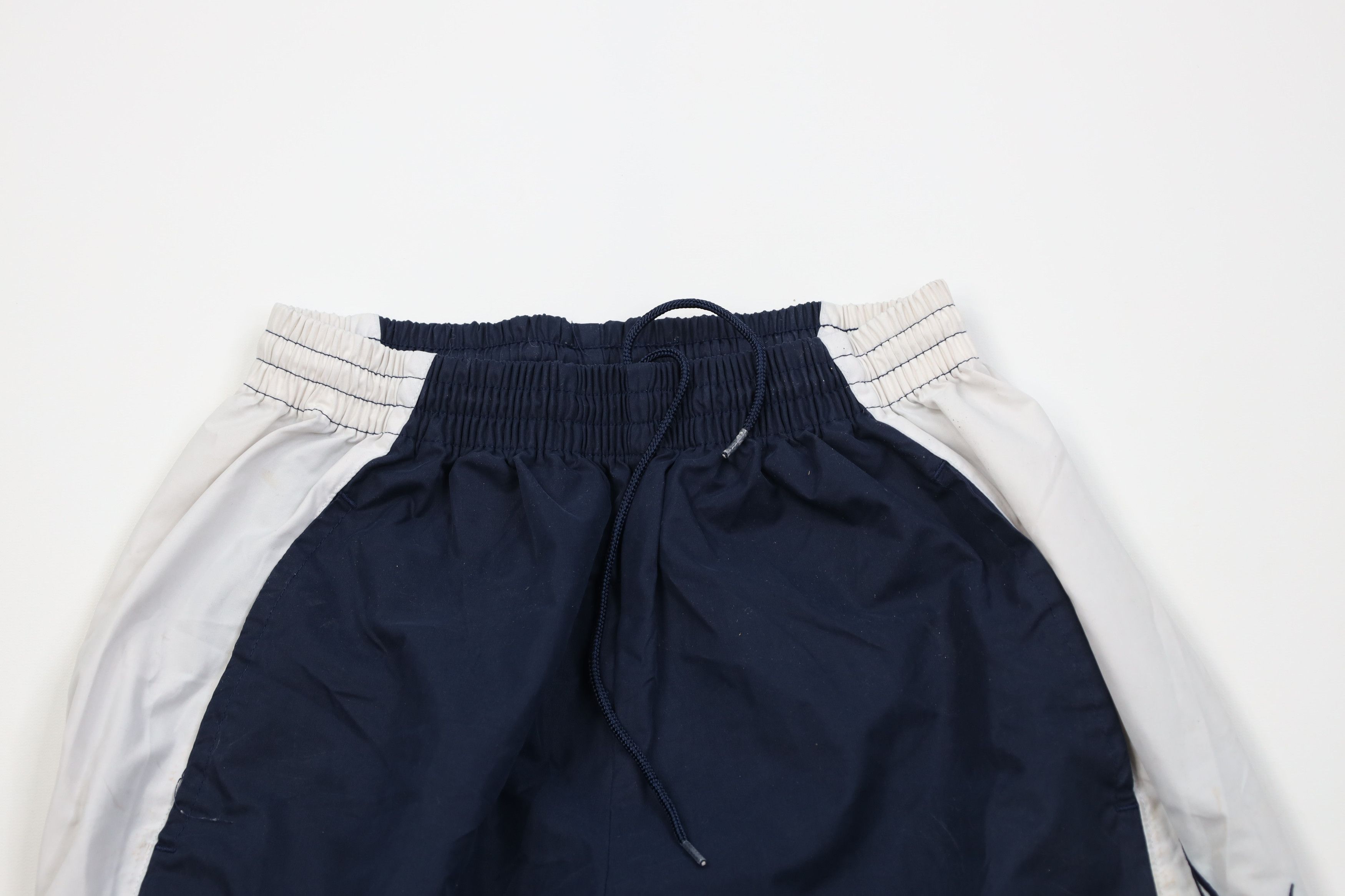 Reebok Vintage 90s Reebok Big Logo Cuffed Joggers Pants Blue Size US 32 / EU 48 - 2 Thumbnail
