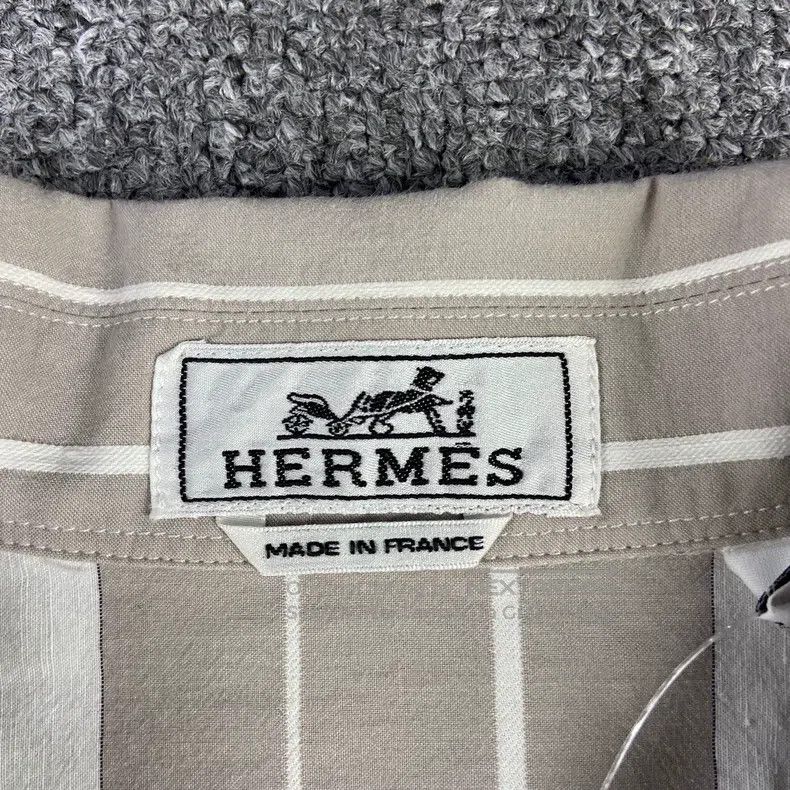 Hermes Hermes size 39 Striped Zip-Up Jacket Size US XS / EU 42 / 0 - 4 Thumbnail