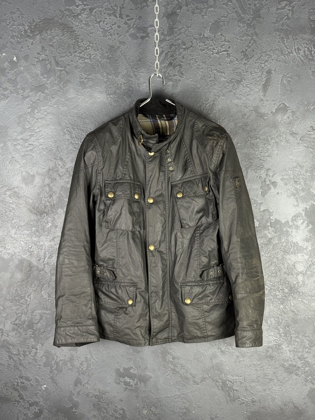 Belstaff Belstaff Crosby Motorcycle Waxed Vintage Jacket Men’s Size L Size US L / EU 52-54 / 3 - 4 Thumbnail