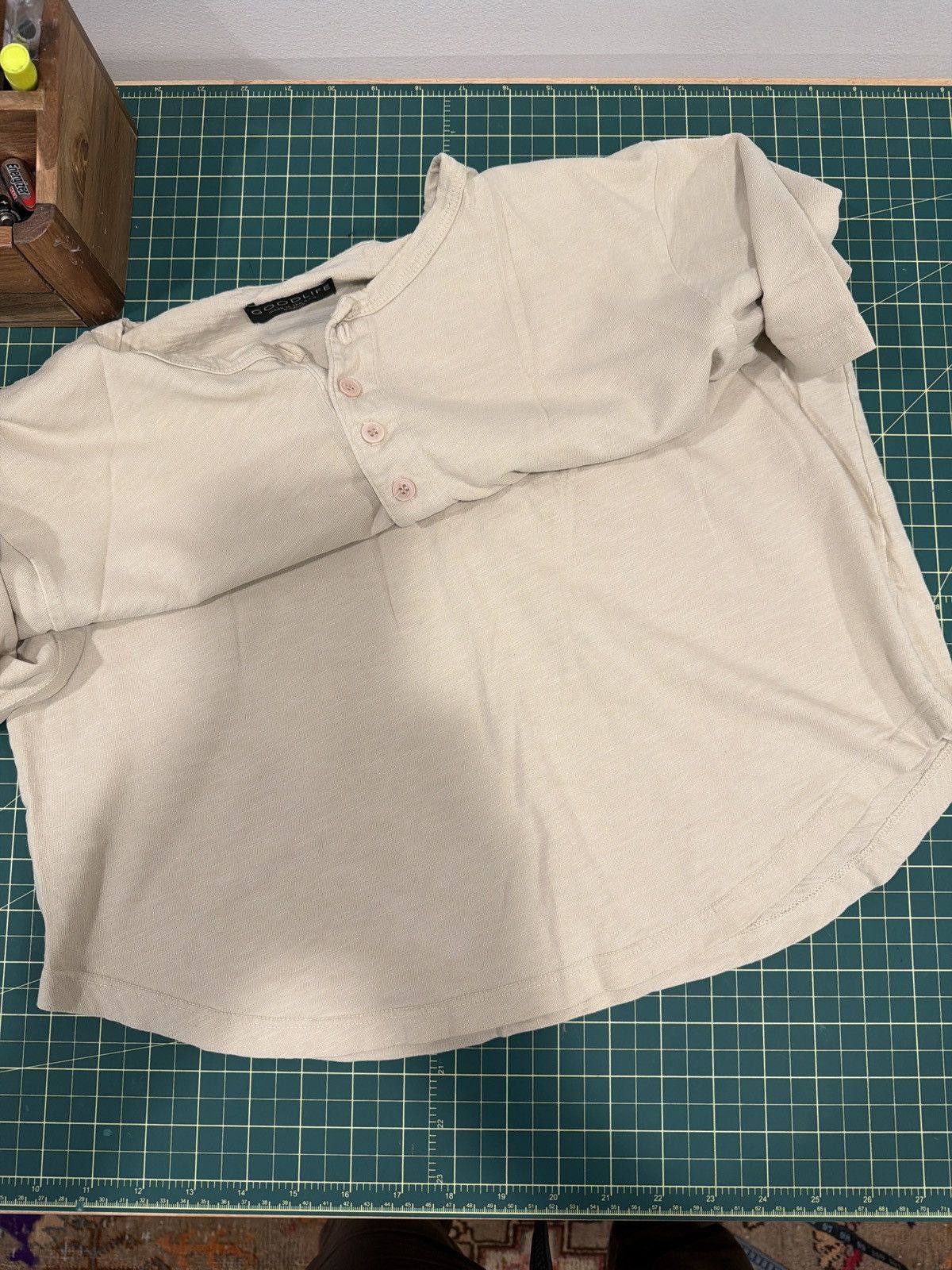 Goodlife Goodlife henley T-shirt short sleeve Size US M / EU 48-50 / 2 - 2 Thumbnail