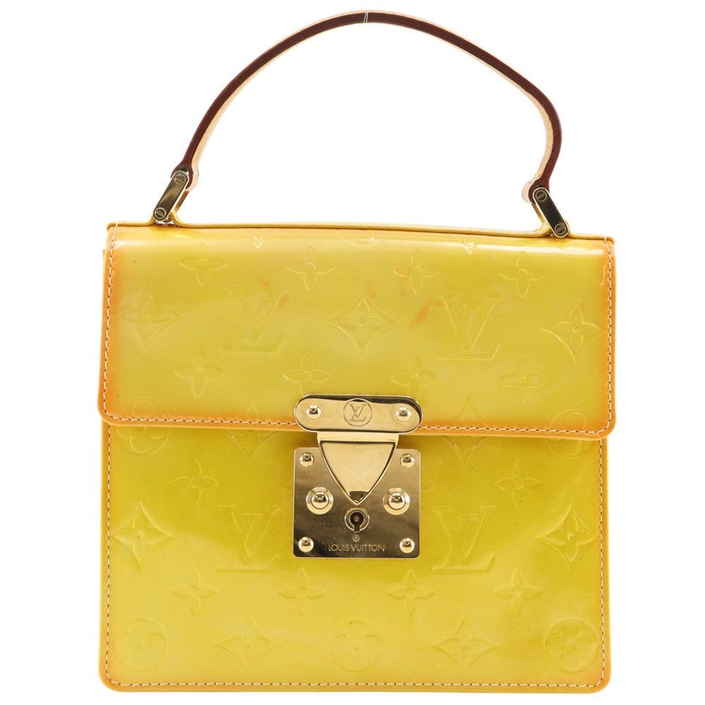 Louis Vuitton Louis Vuitton Louis Vuitton Spring Street Monogram Vernis Handbag Textile Handbag M91029 DUTY FREE for USA Size ONE SIZE - 1 Thumbnail