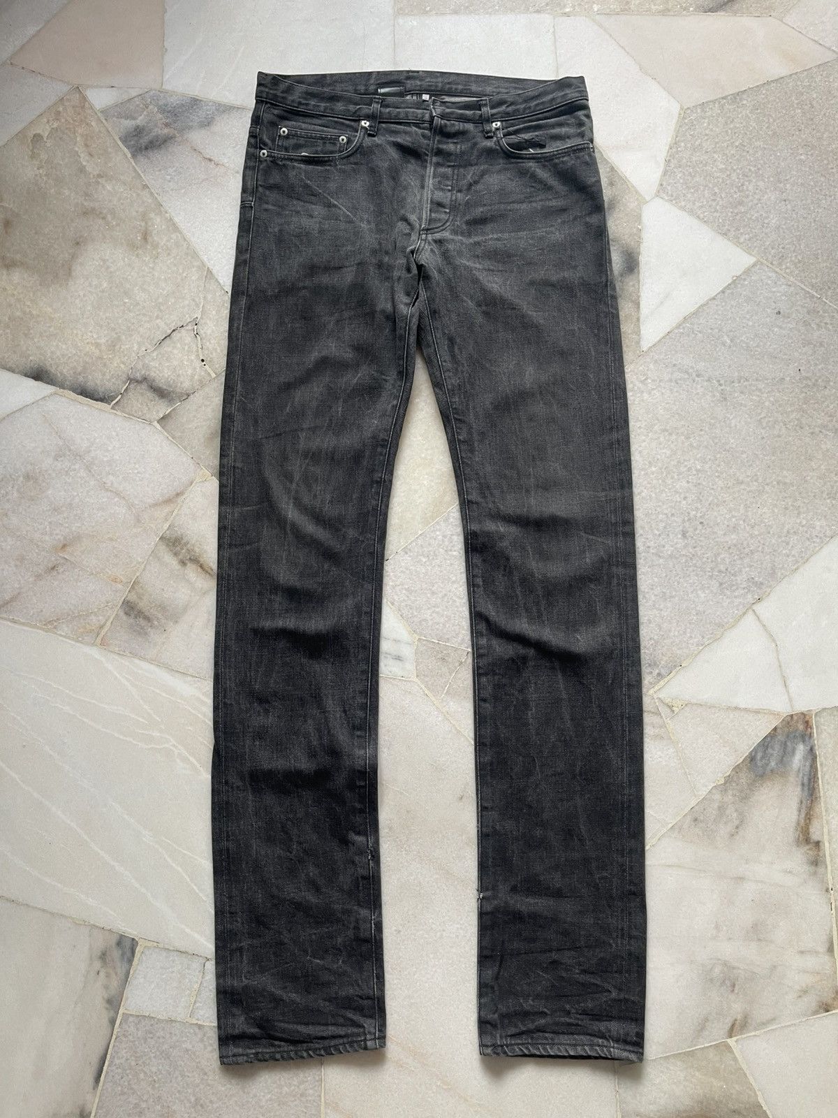 Dior × Hedi Slimane Dior Homme - Hedi Slimane Black Skinny Jeans