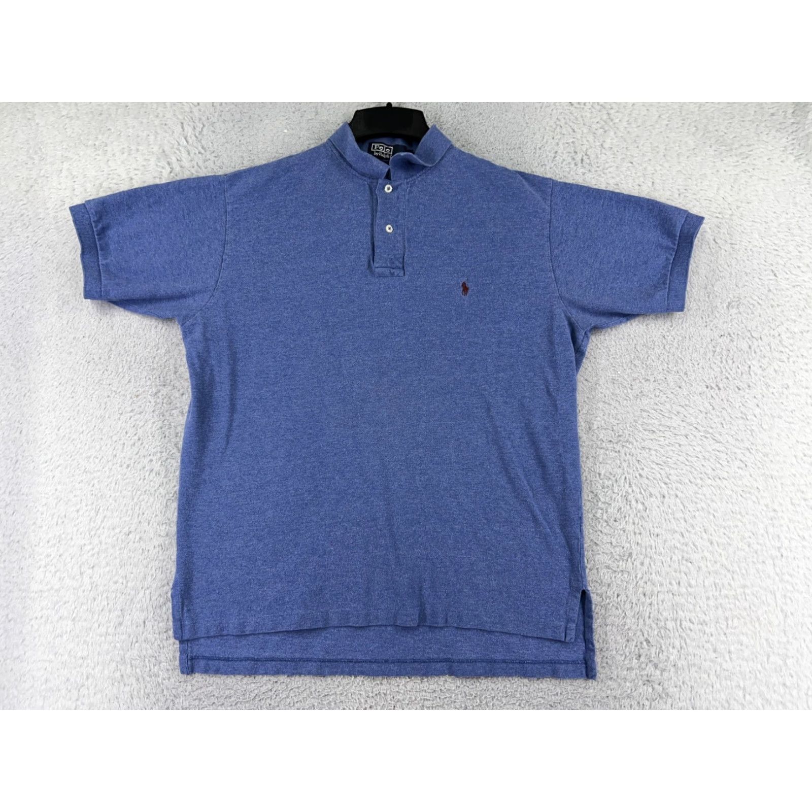 Ralph Lauren Ralph Lauren Polo Shirt Mens Large Blue Knit Short Sleeve Golf Cotton Size US L / EU 52-54 / 3 - 2 Thumbnail