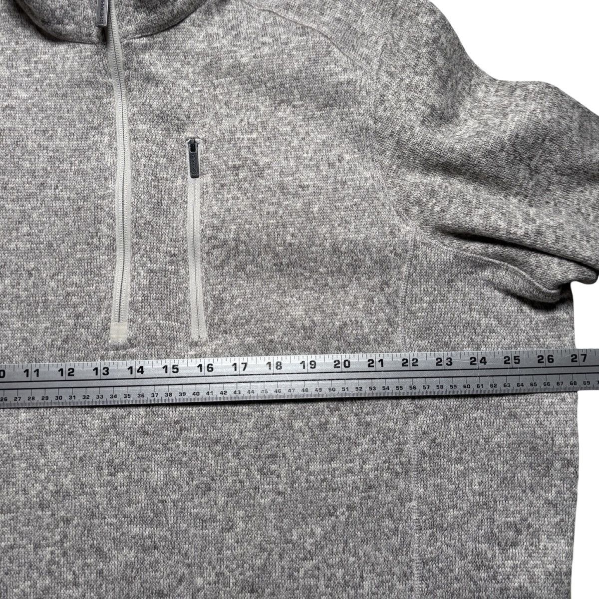 Woolrich Woolen Mills Vintage Wool Rich Quarter Zip Grey Fleece Fall Winter 2XL Size US XXL / EU 58 / 5 - 5 Thumbnail