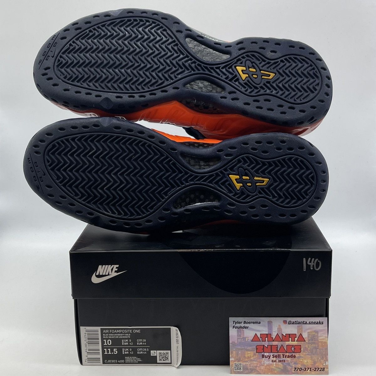Nike Air foamposite one rugged Orange Size US 10 / EU 43 - 7 Thumbnail