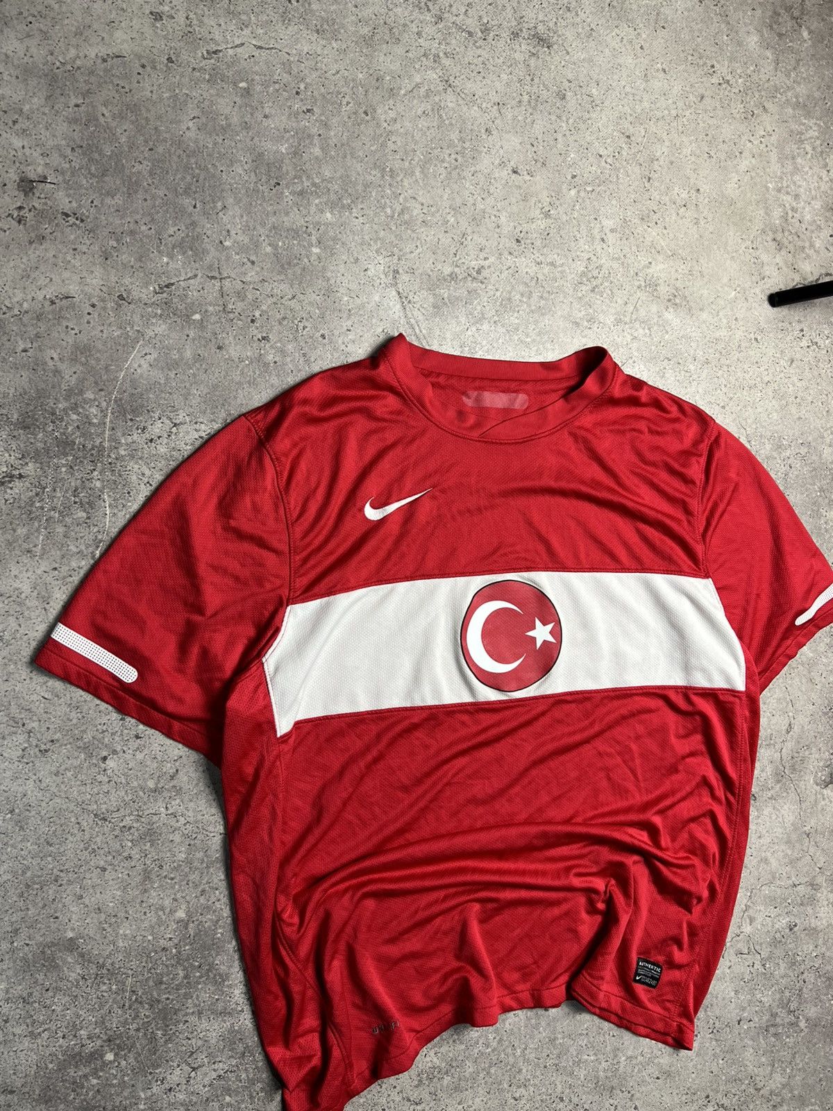 Nike 2010 Nike Turkey Away Jersey Size XL Size US XL / EU 56 / 4 - 2 Thumbnail