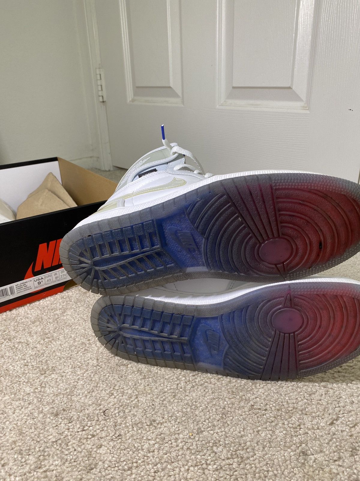Jordan Brand Air Jordan 1 Hi Zoom (Size 9.5 US) Size US 9.5 / EU 42-43 - 10 Thumbnail