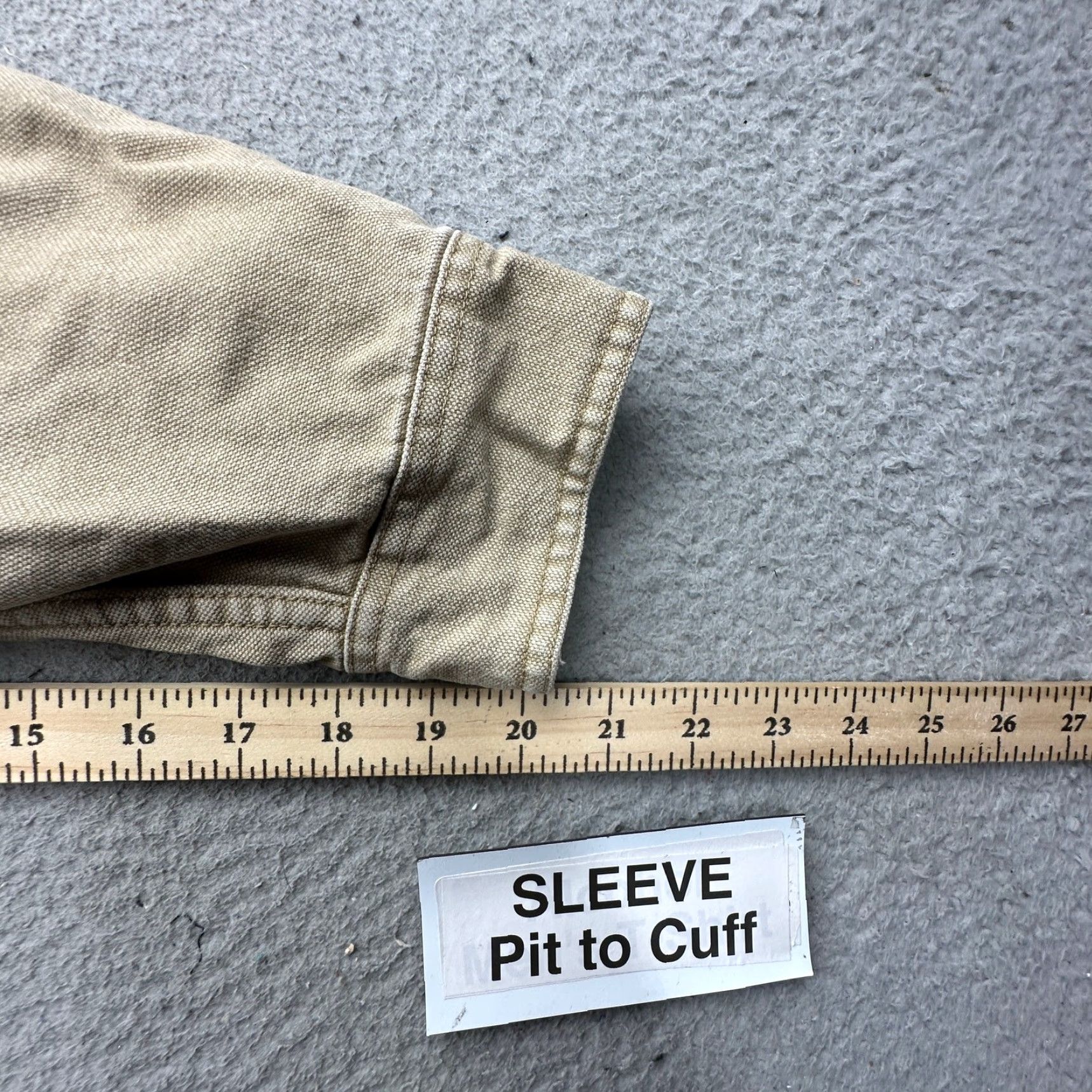 Vintage VINTAGE LL Bean Flannel-Lined Canvas Button Shirt Shacket Jacket Men XL Brown Tan 0 YQ21 Size US XL / EU 56 / 4 - 5 Thumbnail