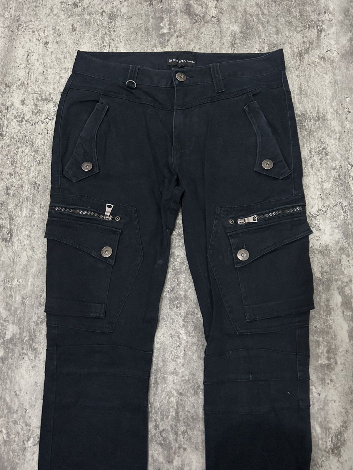 Hysteric Glamour × In The Attic × Japanese Brand In The Attic Homme zip Cargo Pants Size US 31 - 4 Thumbnail
