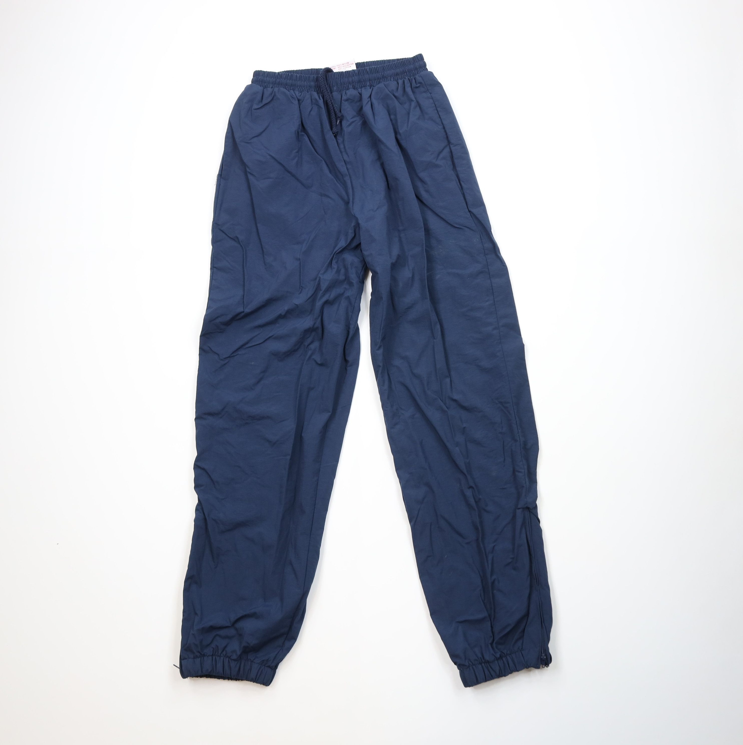 Vintage Vintage 90s Streetwear Lined Windbreaker Joggers Pants Blue Size US 36 / EU 52 - 1 Thumbnail