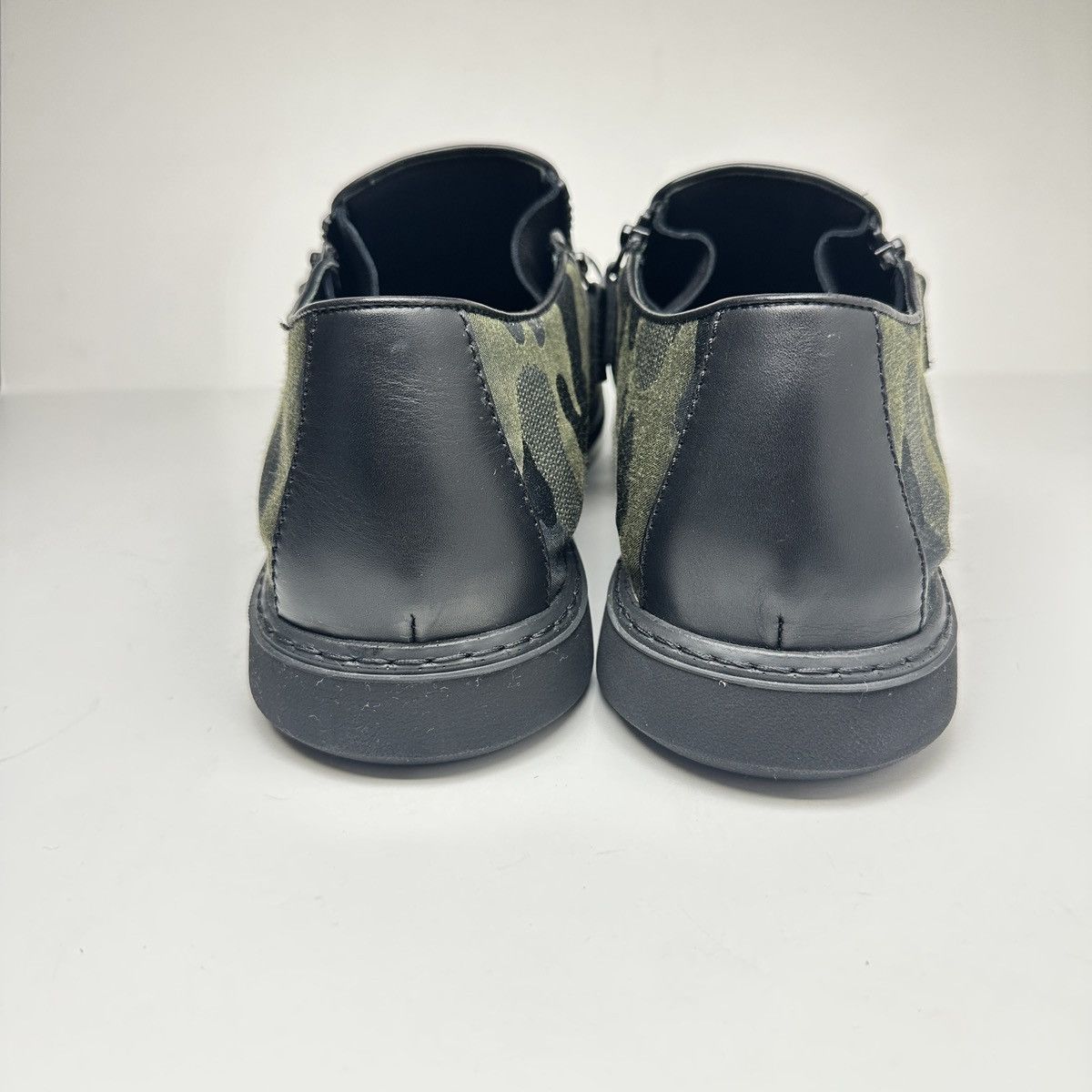 Giuseppe Zanotti Giuseppe Zanotti Mens Black / Green Camouflage Size US 10.5 / EU 43-44 - 7 Thumbnail