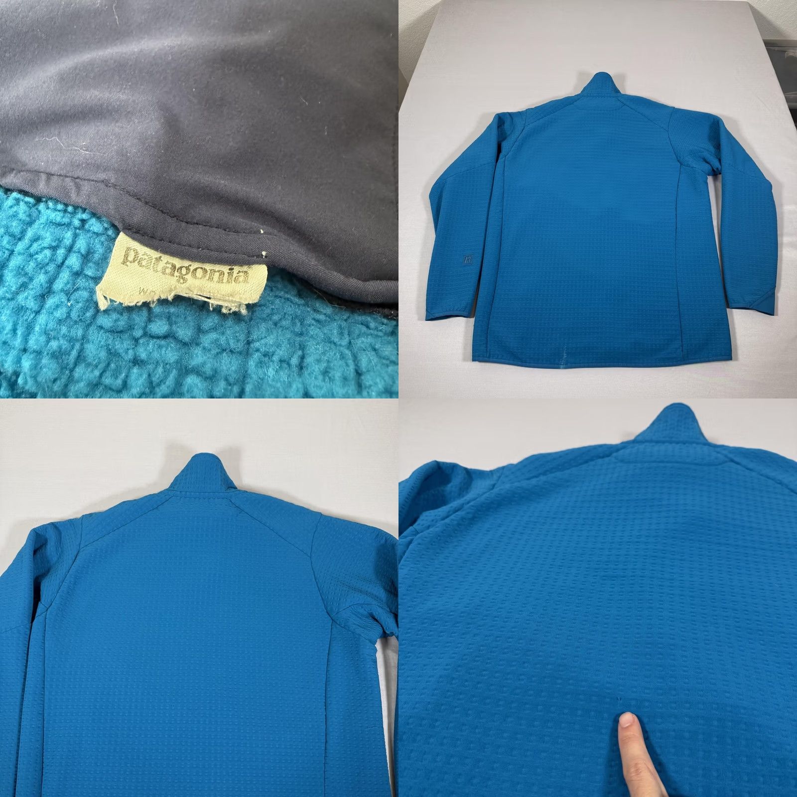 Patagonia Patagonia Jacket XL Blue R2 TechFace Regulator Fleece Lined Full Zip Pockets Stand-Up Collar Mens XL Blue Size US XL / EU 56 / 4 - 10 Thumbnail