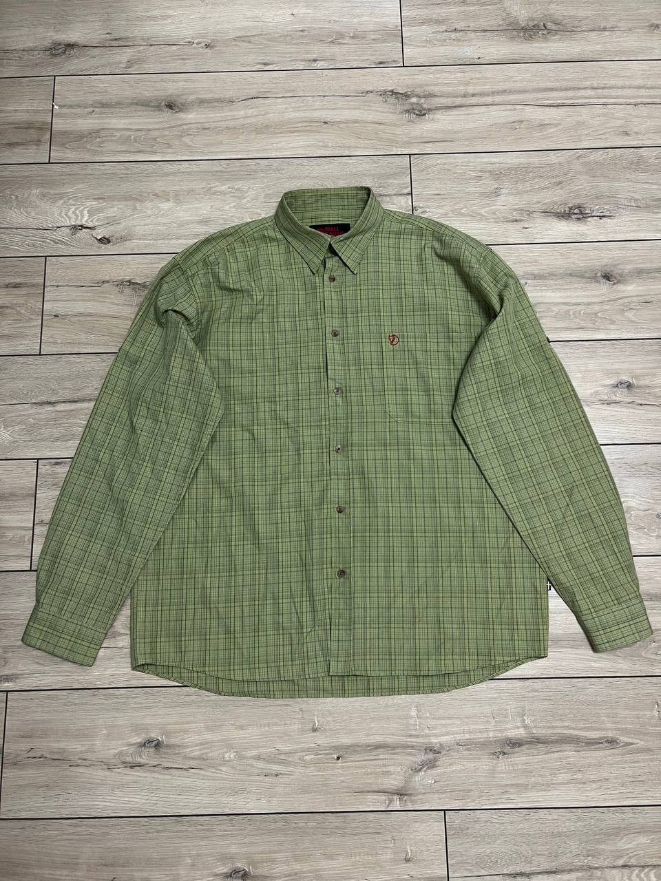 Fjallraven Vintage Fjallraven Hiking Outdoor Trek LS Shirt Check 2XL Size US XXL / EU 58 / 5 - 6 Thumbnail