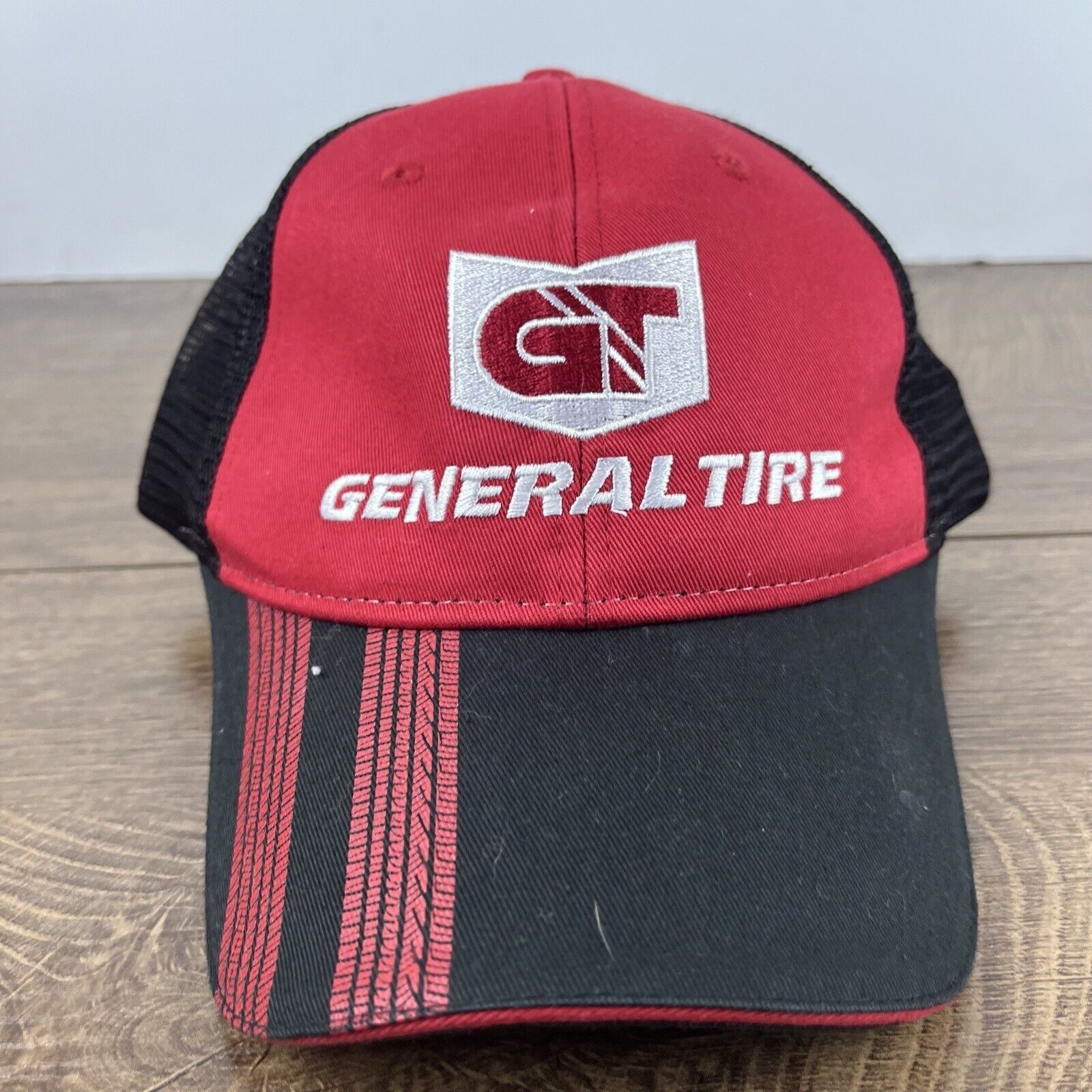 Other General Tire Hat Red General Tire Cap Adjustable Hat Red Adu Size ONE SIZE - 4 Thumbnail