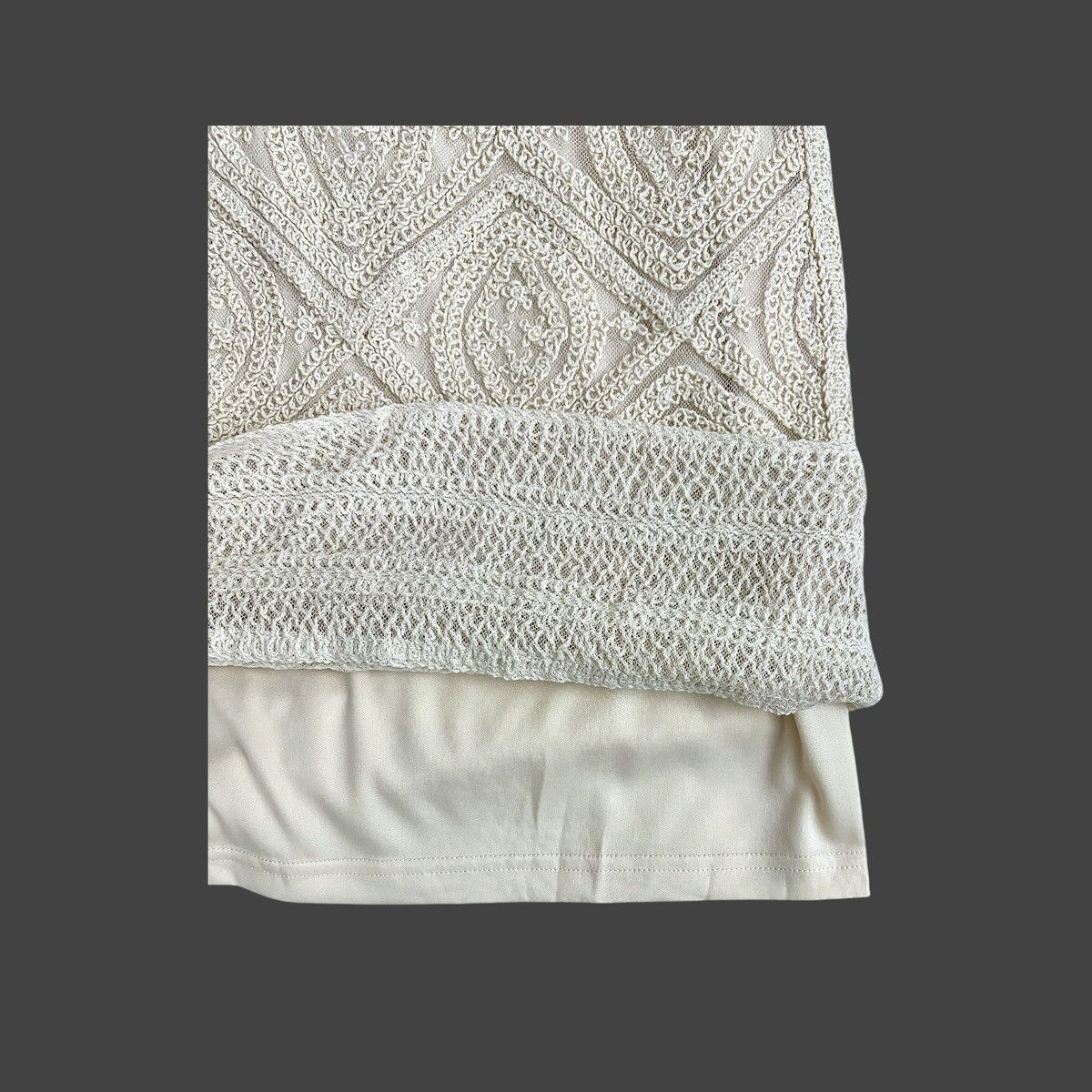 Other Ultra Pink Women’s Crochet Beige Maxi Skirt size Large Size 30" / US 8 / IT 44 - 16 Thumbnail
