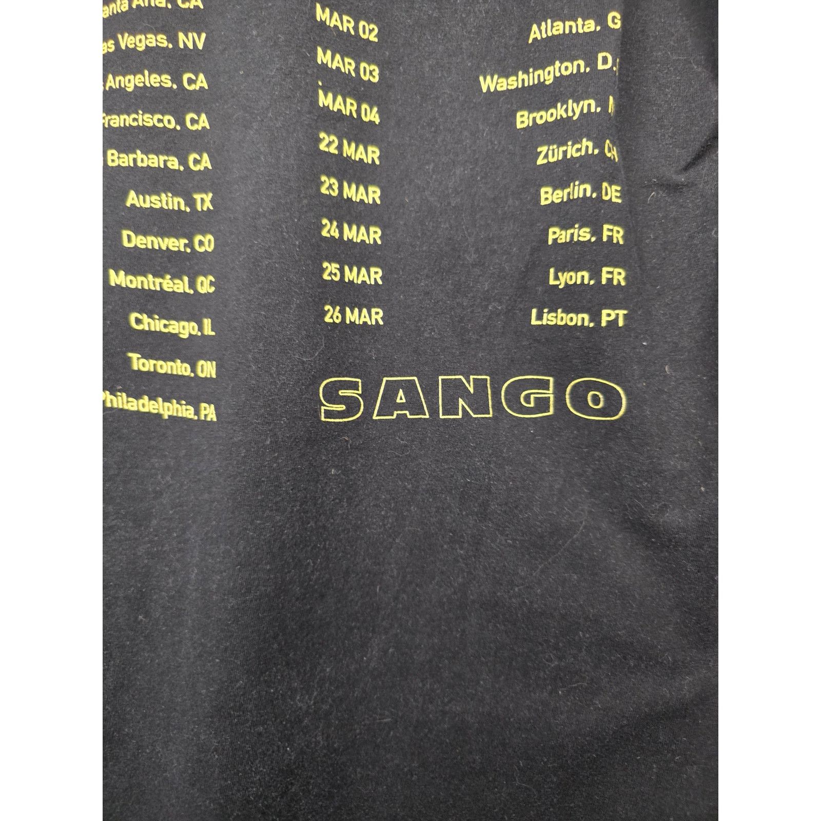 Other Sango Shirt In The Comfort OF Tour 2017 Merch Black M Tee Size US M / EU 48-50 / 2 - 3 Thumbnail