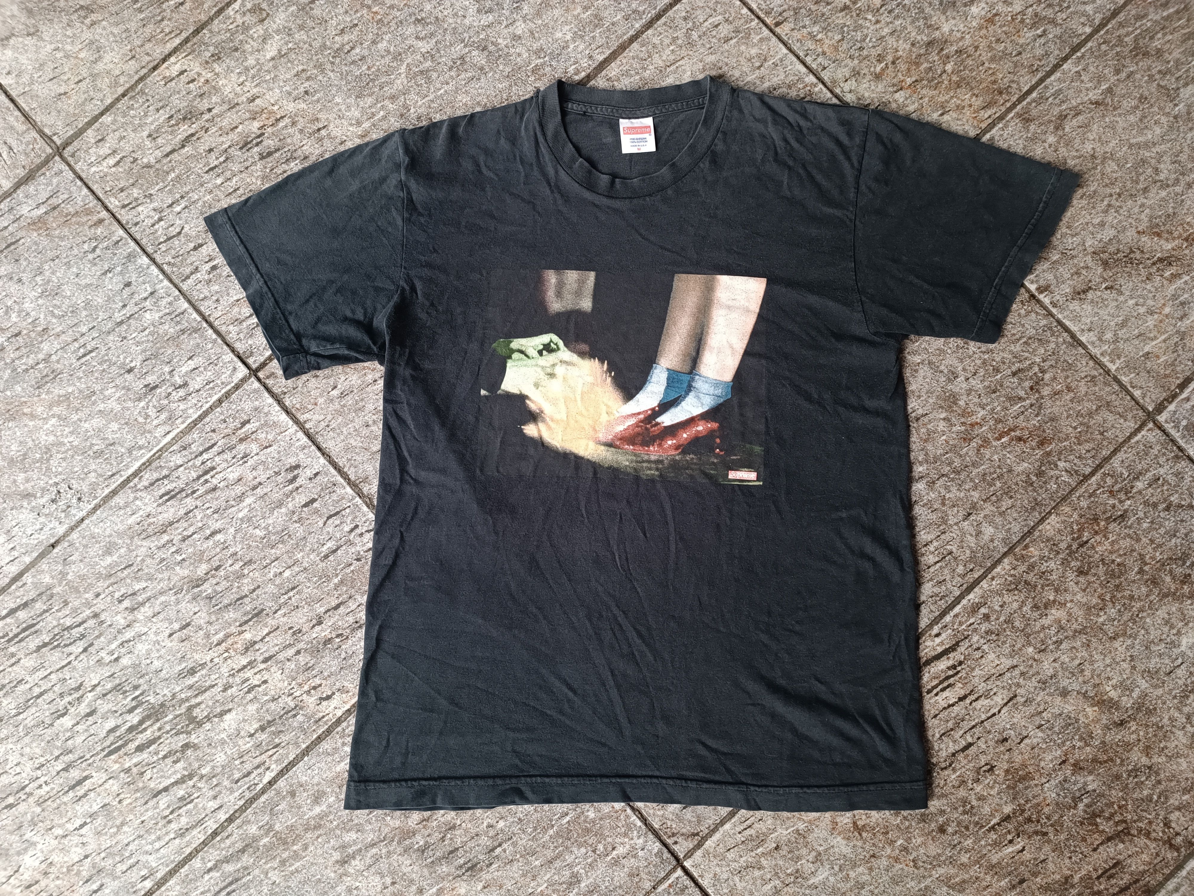 image of Supreme Dorothy Tee Ss13 in Black, Men's (Size Medium)