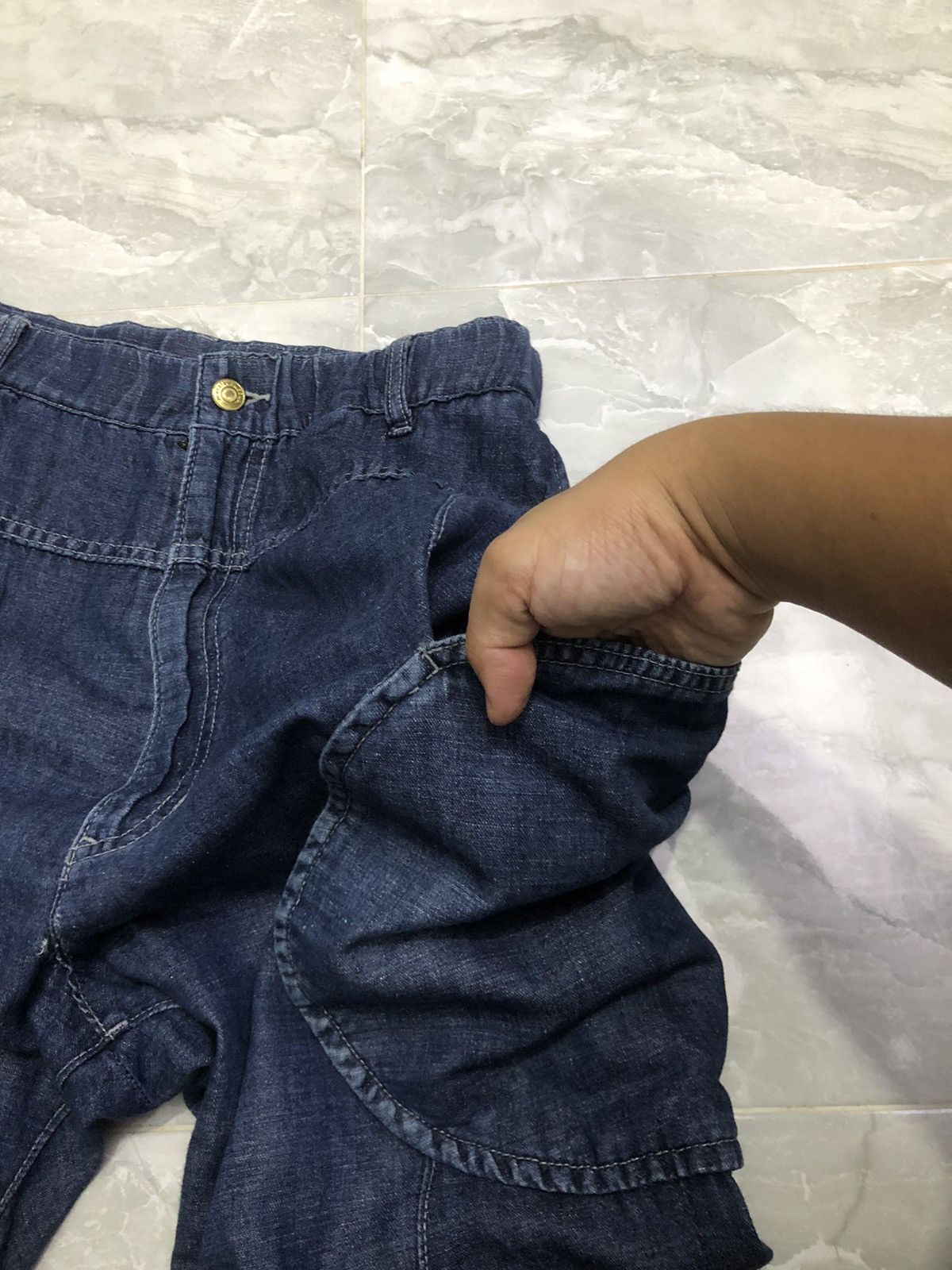 mercibeaucoup Mercibeaucoup Balloon Denim Pants + Free Tote Bag Size US 28 / EU 44 - 17 Thumbnail
