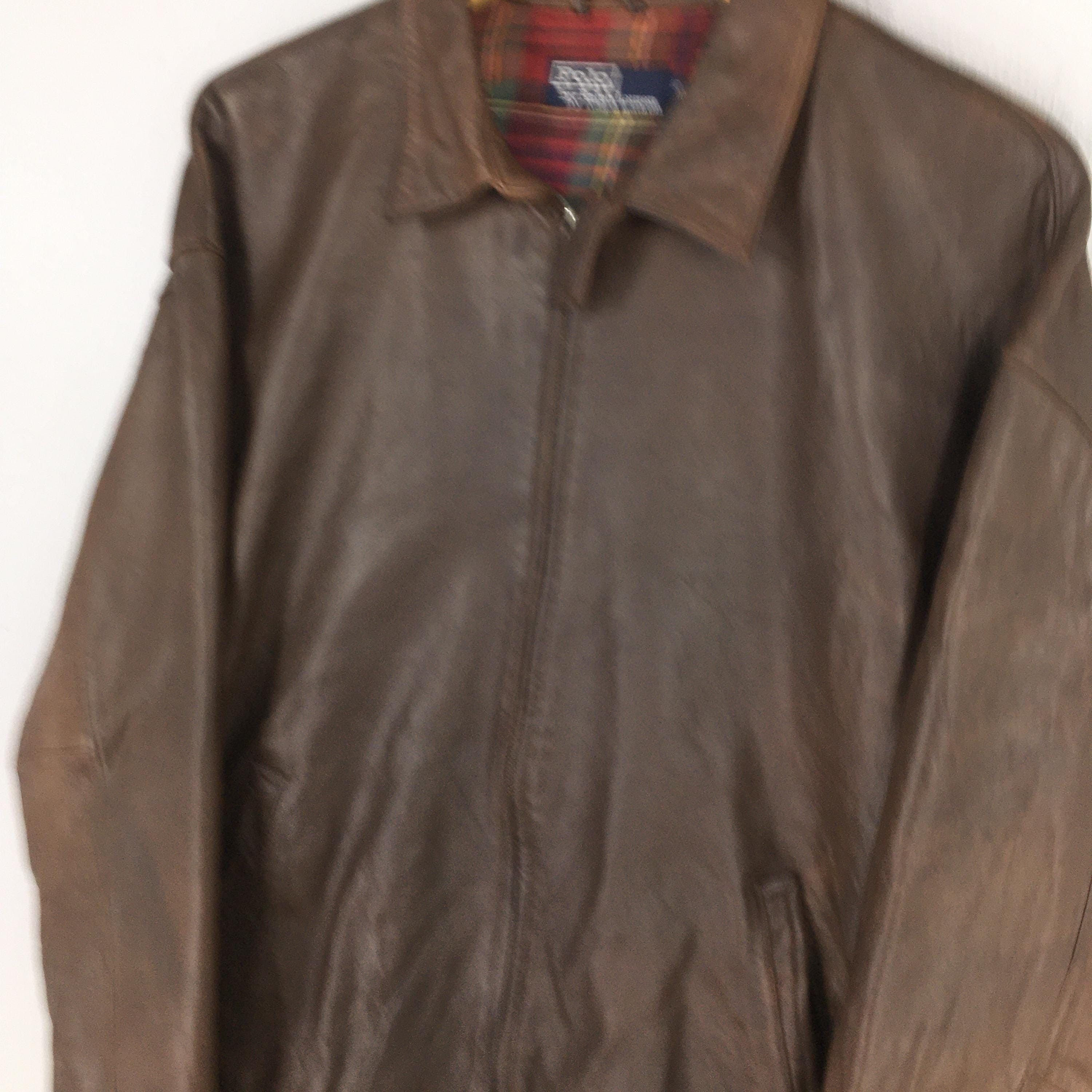 Polo Ralph Lauren Vintage Polo Ralph Lauren Leather Jacket Large Size US L / EU 52-54 / 3 - 3 Thumbnail