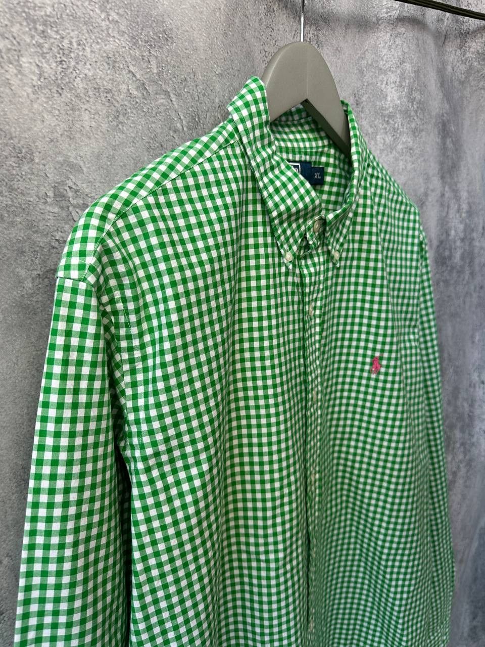 Polo Ralph Lauren Polo Ralph Lauren Vintage Plaid Shirt Button Up Retro Green Size US XL / EU 56 / 4 - 4 Thumbnail