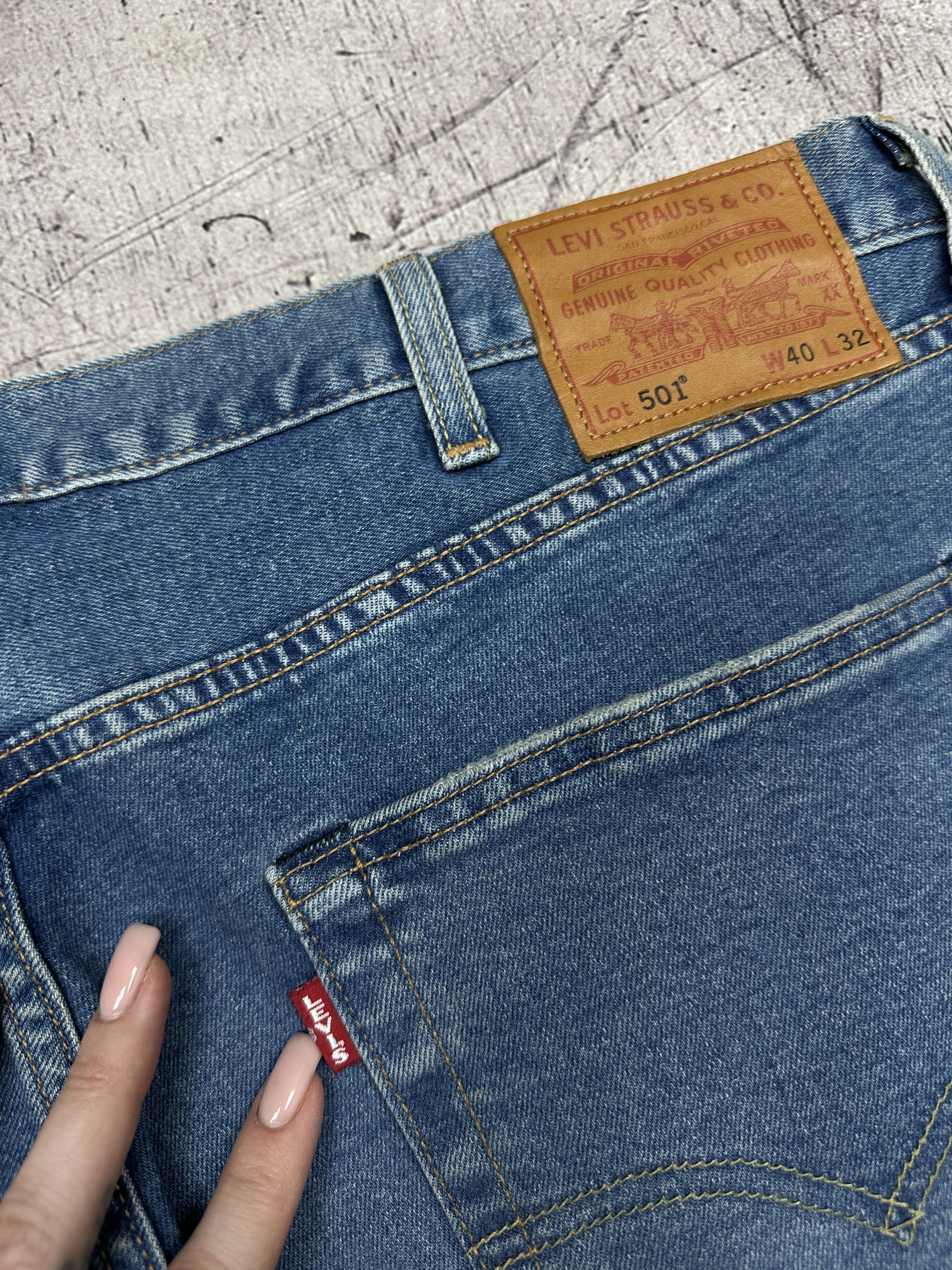 Levi's Levi's 501 Mens Premium Denim Pants Big E Jeans Size 40 x 32 Size US 40 / EU 56 - 3 Thumbnail
