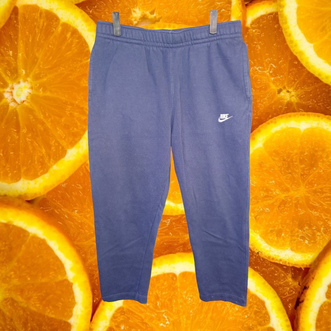 Nike Nike Navy Blue Sweatpants with Snap Pockets Size Large Size US 36 / EU 52 - 4 Thumbnail