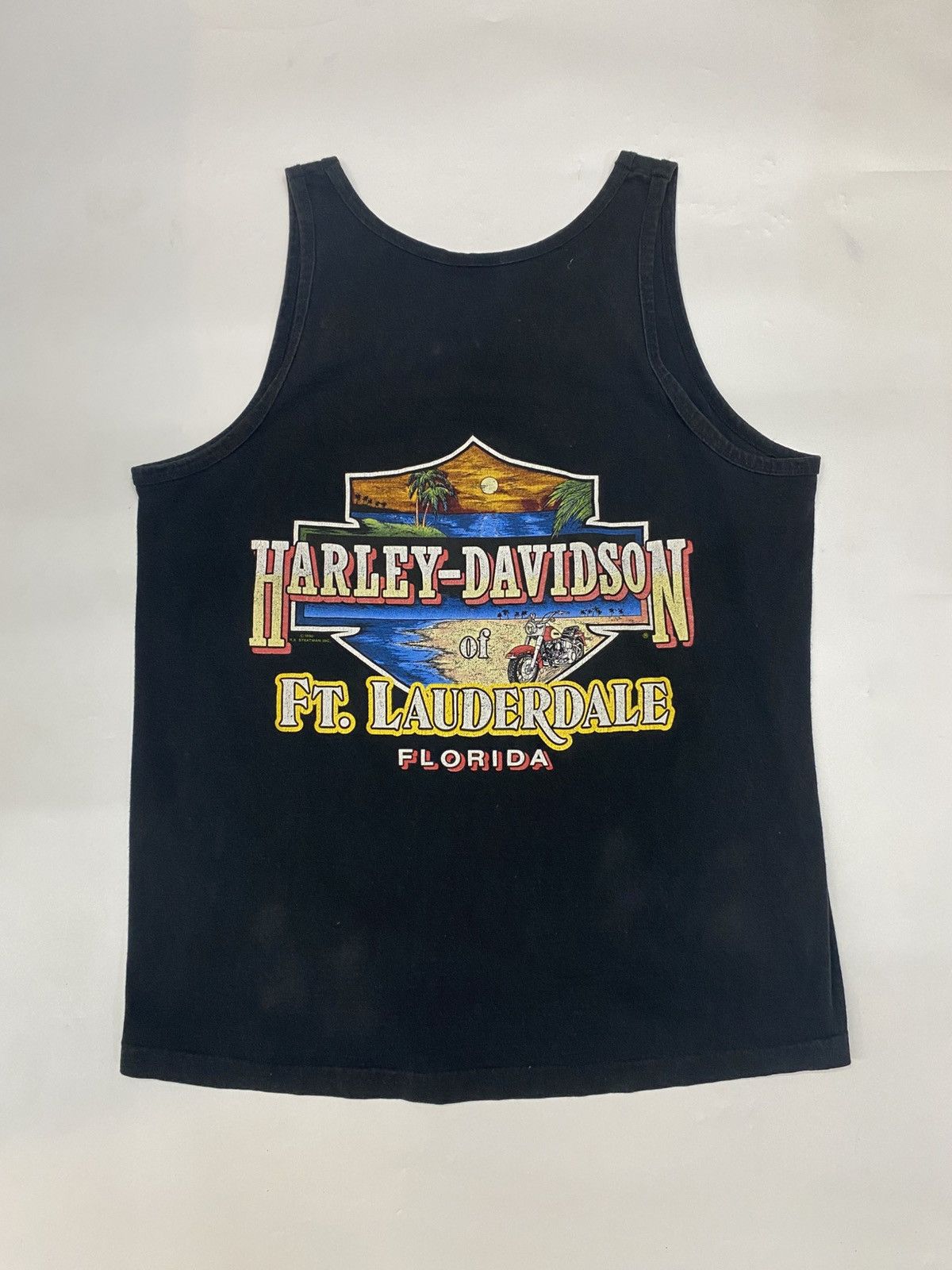 Harley Davidson Vintage singlet t-shirt harley davidson Size US L / EU 52-54 / 3 - 7 Thumbnail