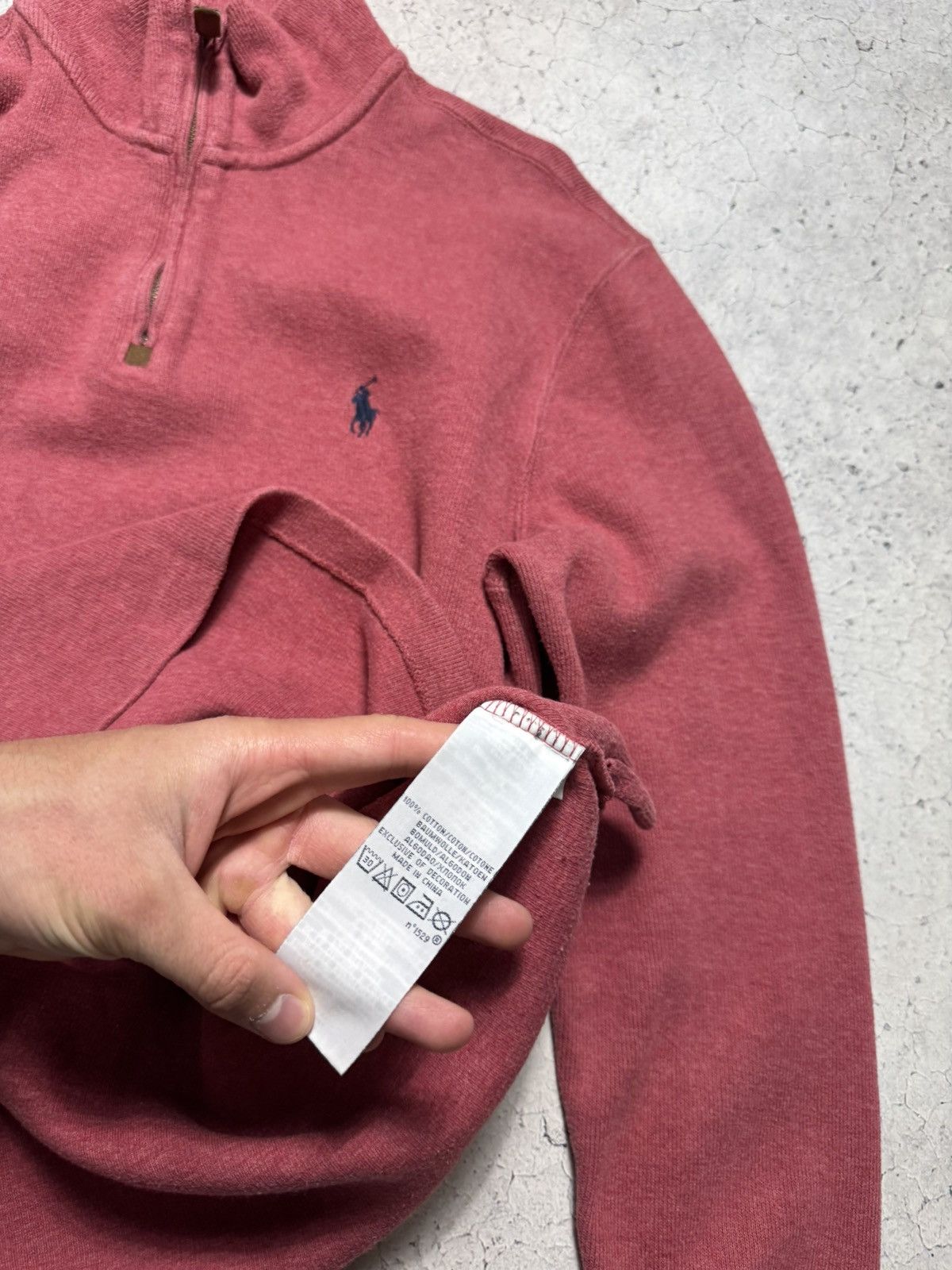 Polo Ralph Lauren Polo Ralph Lauren Vintage 1/4 Zip Sweater Old Money Y2K Size US M / EU 48-50 / 2 - 7 Thumbnail