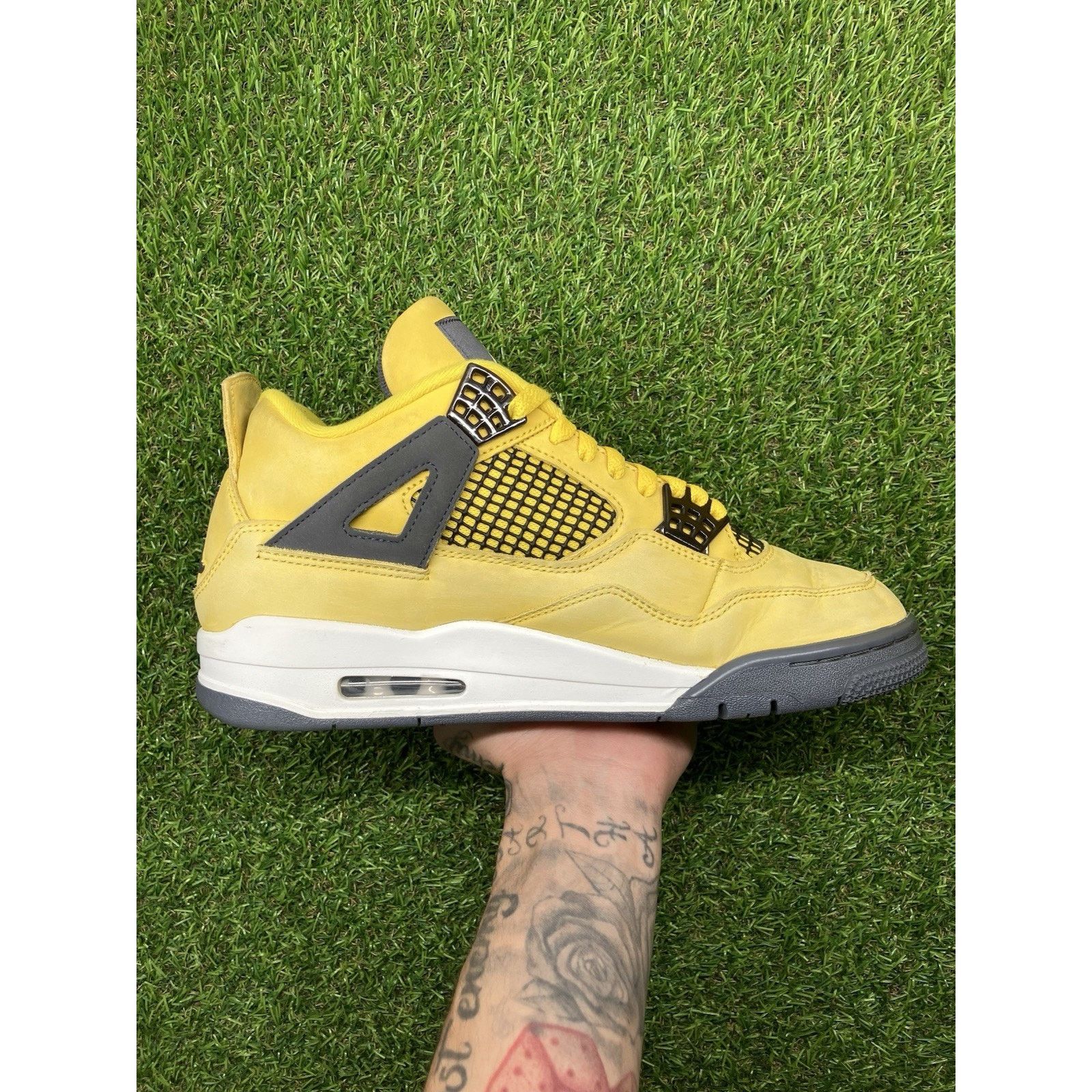 Jordan Brand Nike Air Jordan 4 Retro ' Lightning ' | GREAT CONDITION! Size US 8.5 / EU 41-42 - 12 Thumbnail