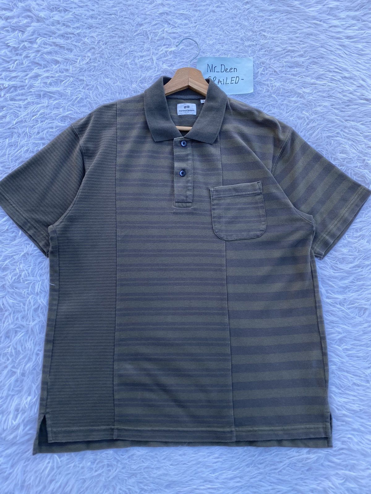 Engineered Garments Rare Engineered Garments Polo Tee Size US L / EU 52-54 / 3 - 4 Thumbnail
