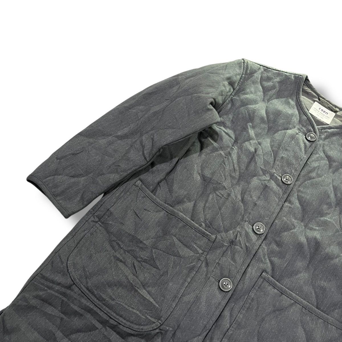 Vintage Vintage Coen Co Thermore Long Jacket Size US M / EU 48-50 / 2 - 2 Thumbnail