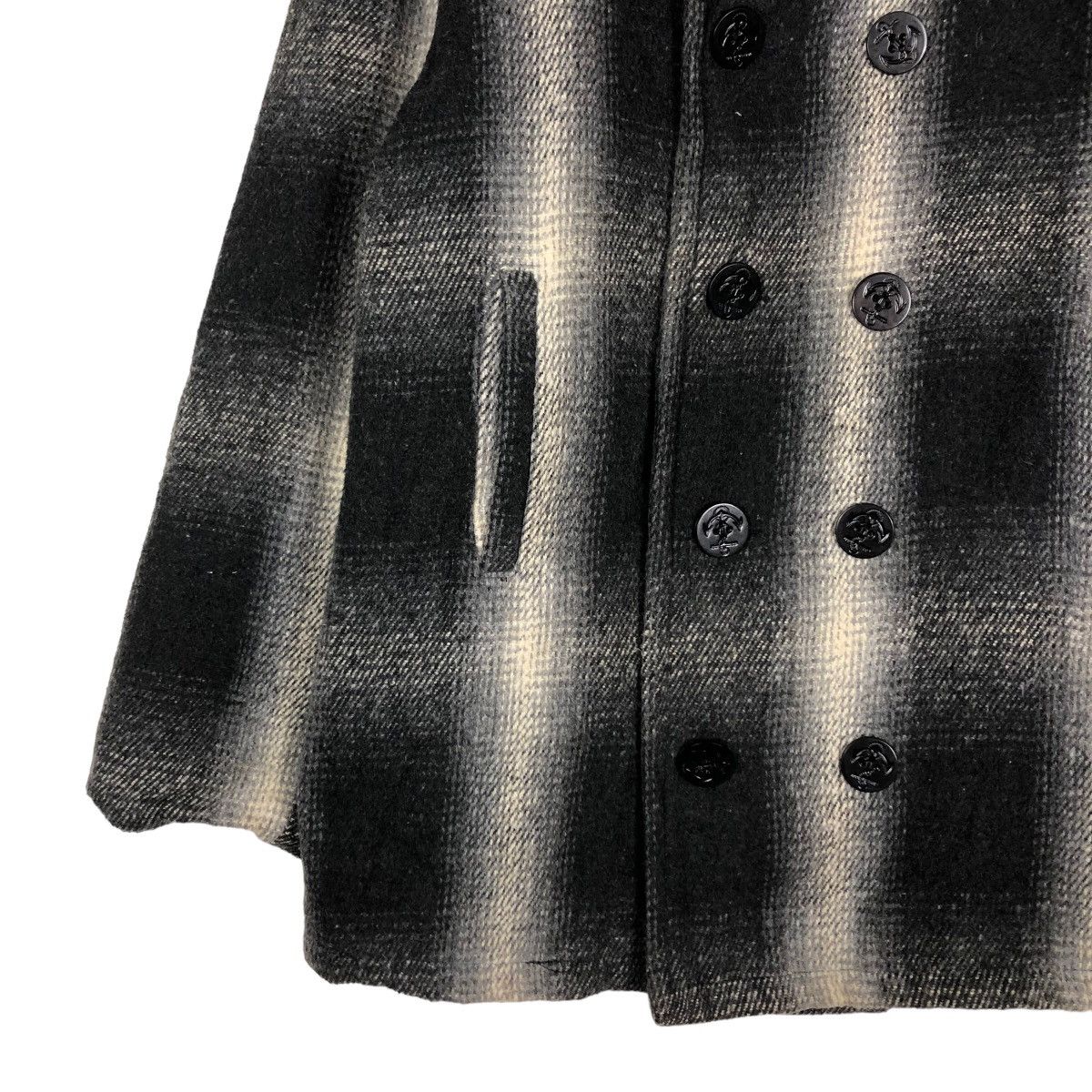 Japanese Brand 🔥Vintage Wool Biker Jacket Double Collar Cal Craft Usa Size US L / EU 52-54 / 3 - 4 Thumbnail
