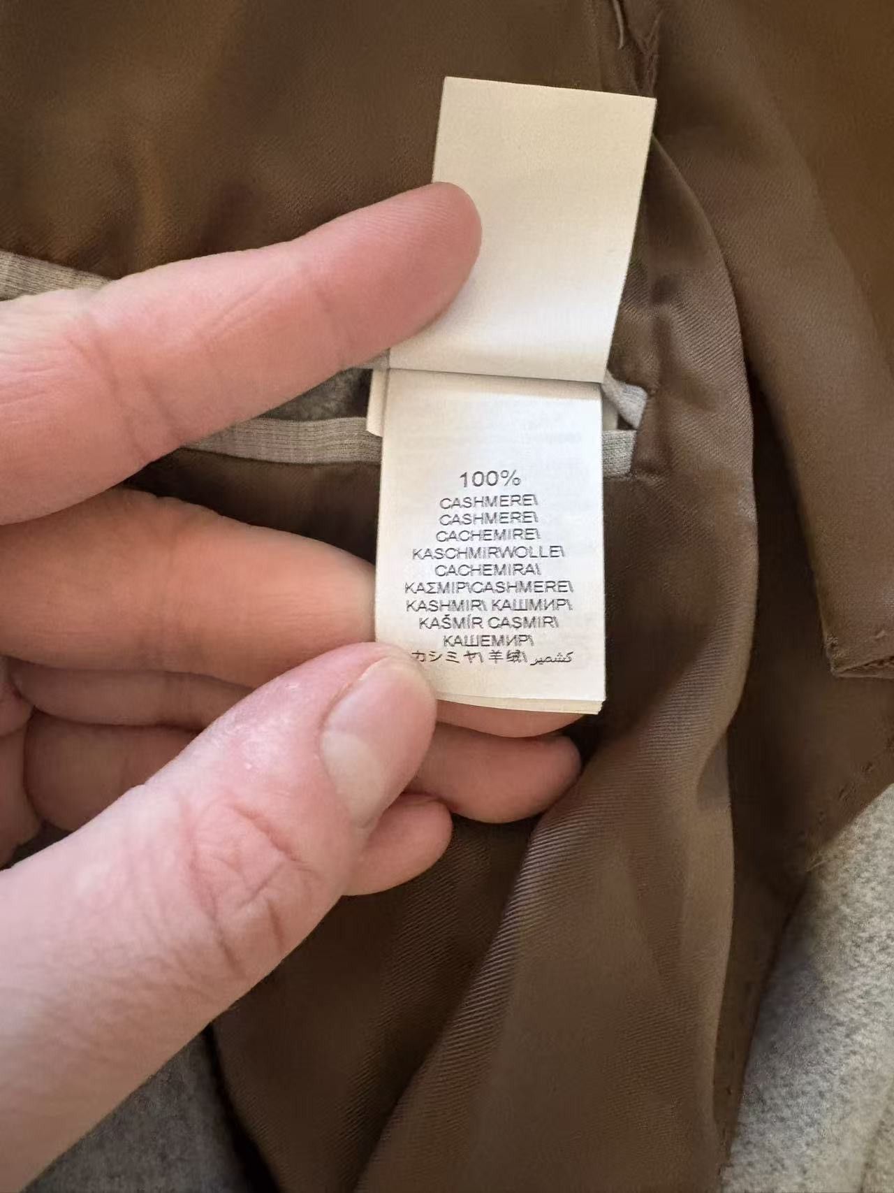 Brunello Cucinelli Brunello Cucinelli Grey Cashmere Coat Size US M / EU 48-50 / 2 - 8 Thumbnail