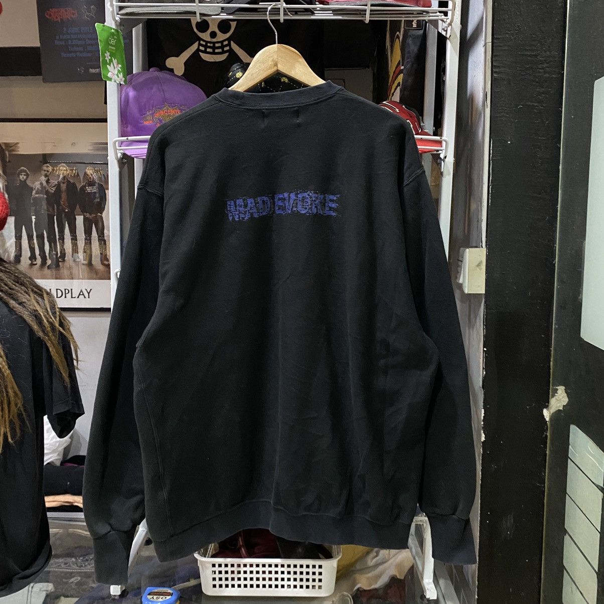 Japanese Brand Wirepuller Sweatshirt Mad Evoke Japanese Brand Size US L / EU 52-54 / 3 - 2 Thumbnail