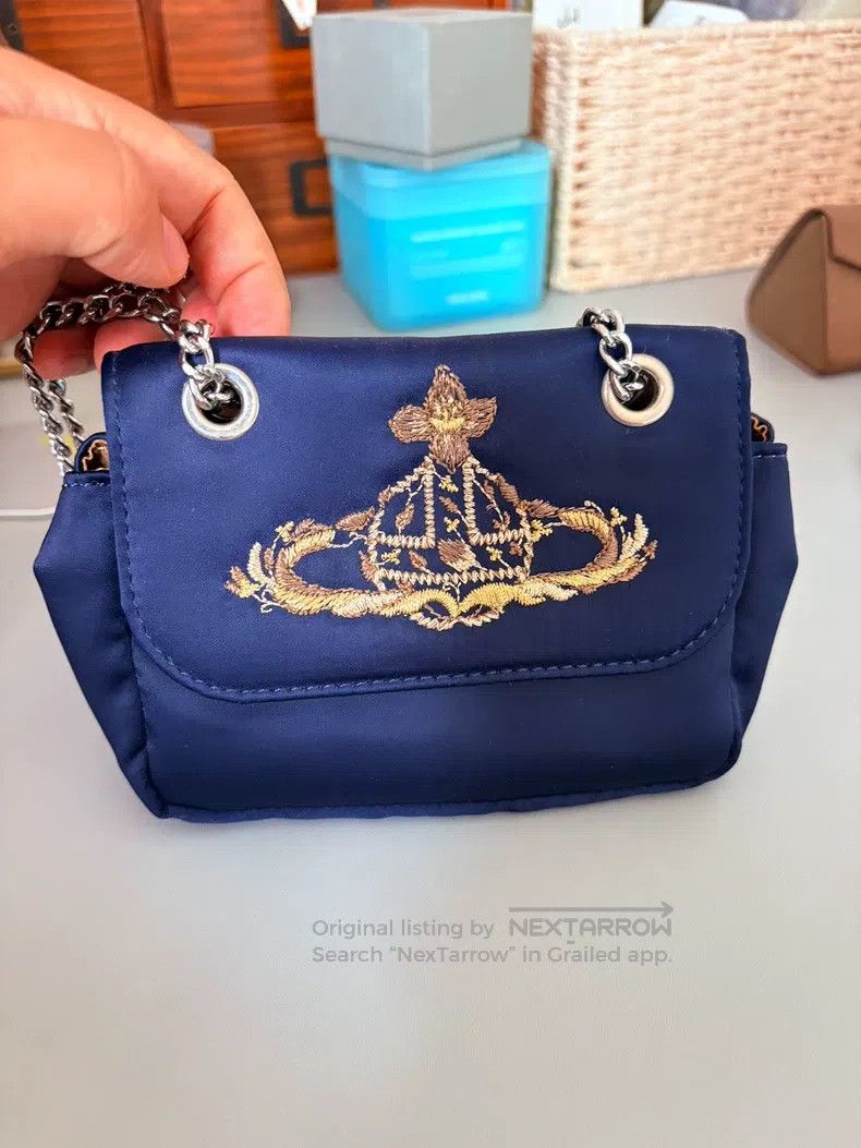 Vivienne Westwood Vivienne Westwood size os Mini stitched double chain small Size ONE SIZE - 1 Thumbnail