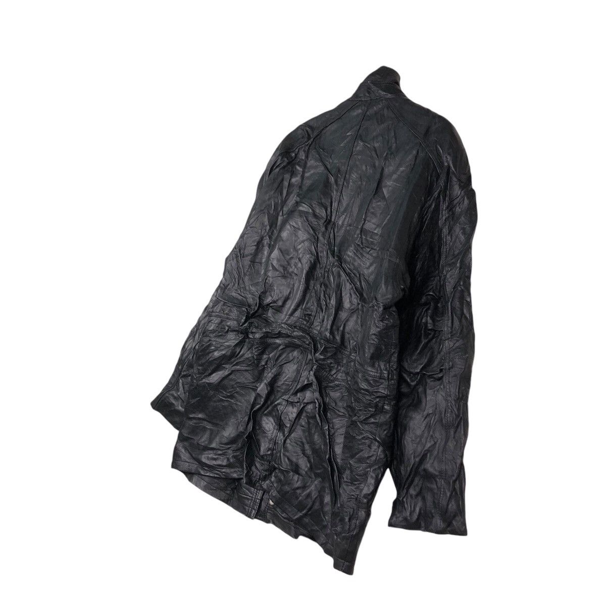 Japanese Brand 📌Vintage Biker Genuine Leather Jacket Vernon Issey Miyake Size US L / EU 52-54 / 3 - 11 Thumbnail