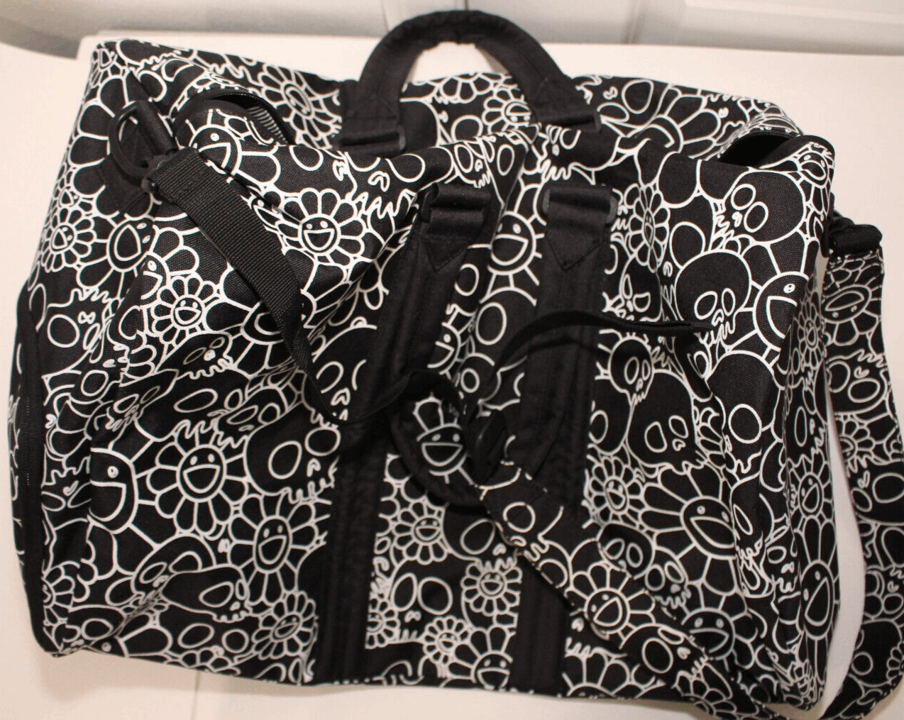 Takashi Murakami Takashi Murakami x Herschel Supply Co. Black Skulls & Flowe Size ONE SIZE - 1 Thumbnail