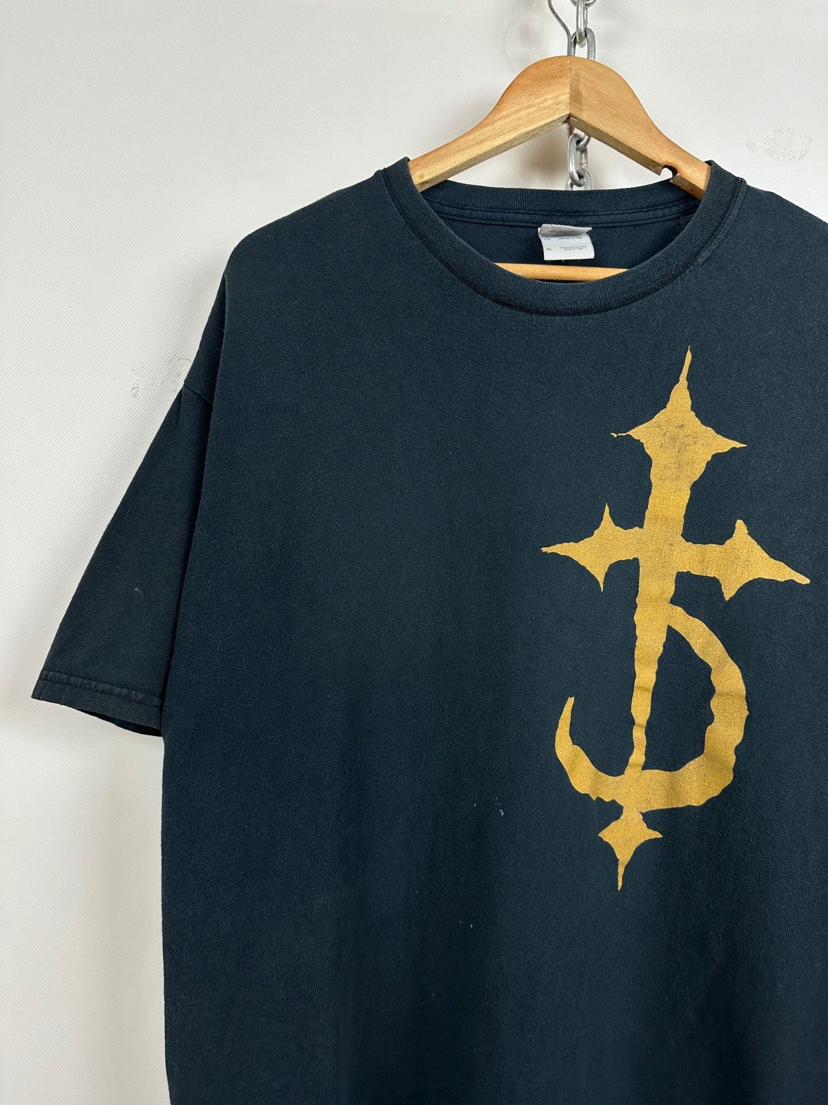 Band Tees Vintage DevilDriver God And Devil Faded Black Band T-Shirt Size US XL / EU 56 / 4 - 11 Thumbnail
