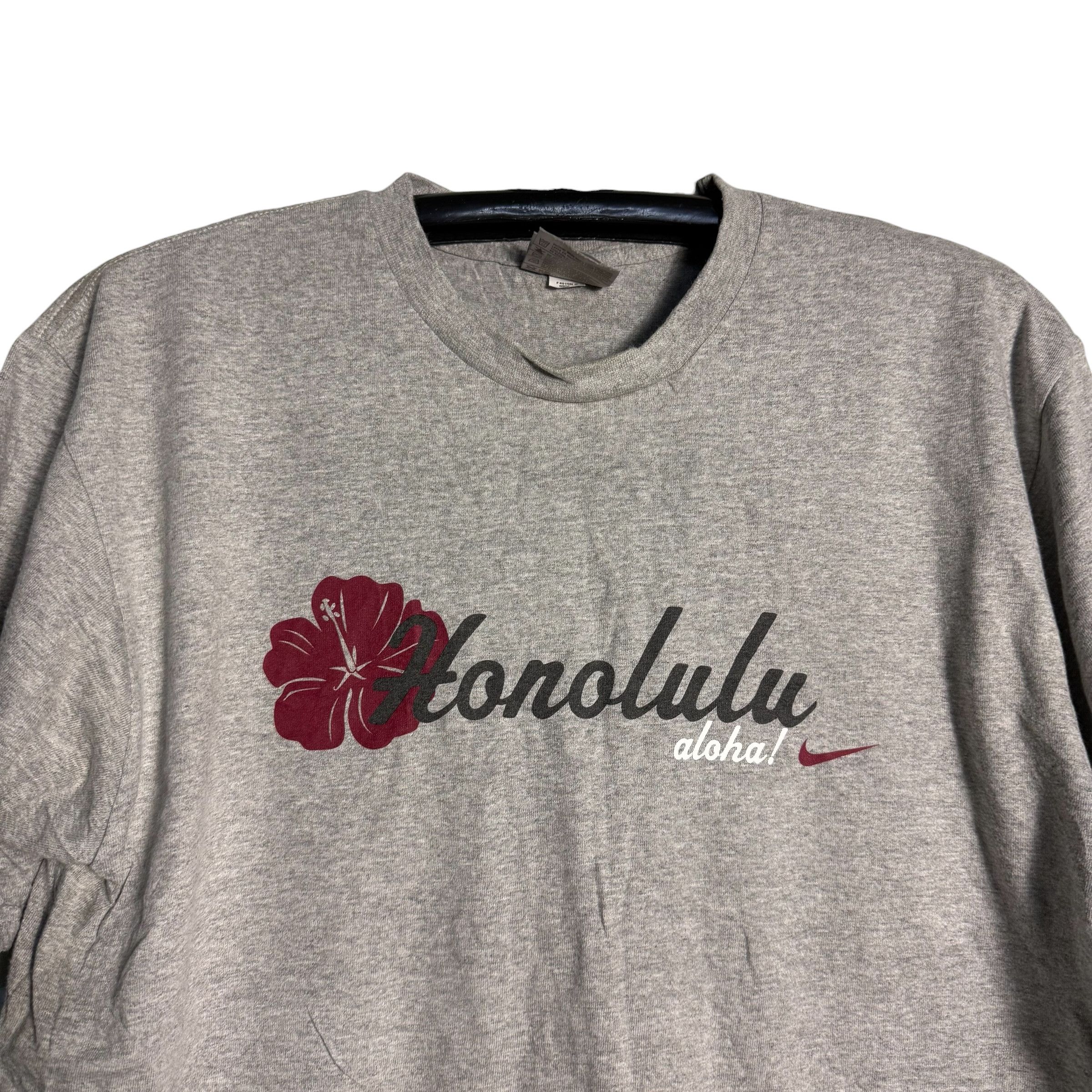 Nike 🔥RARE🔥Vintage Nike Honolulu Aloha Hawaii T-shirt Size US S / EU 44-46 / 1 - 2 Thumbnail