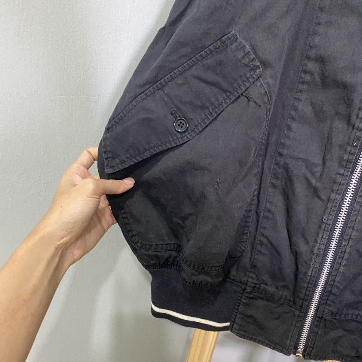 Tete Homme Archival Tete Homme "Don't Gamble" Graphic Bomber Jacket Size US M / EU 48-50 / 2 - 11 Thumbnail