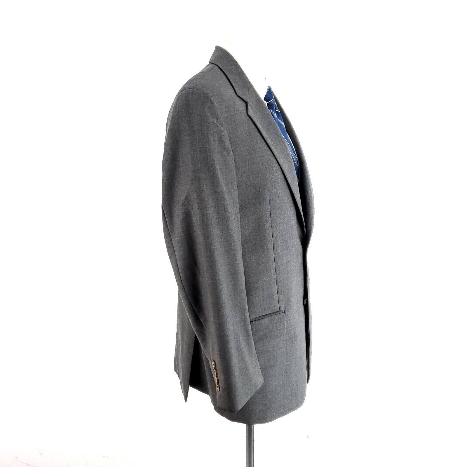 Joseph Abboud Joseph Abboud Super 110s Wool Silk 2 Button Suit Jacket 38R Size 38R - 6 Thumbnail