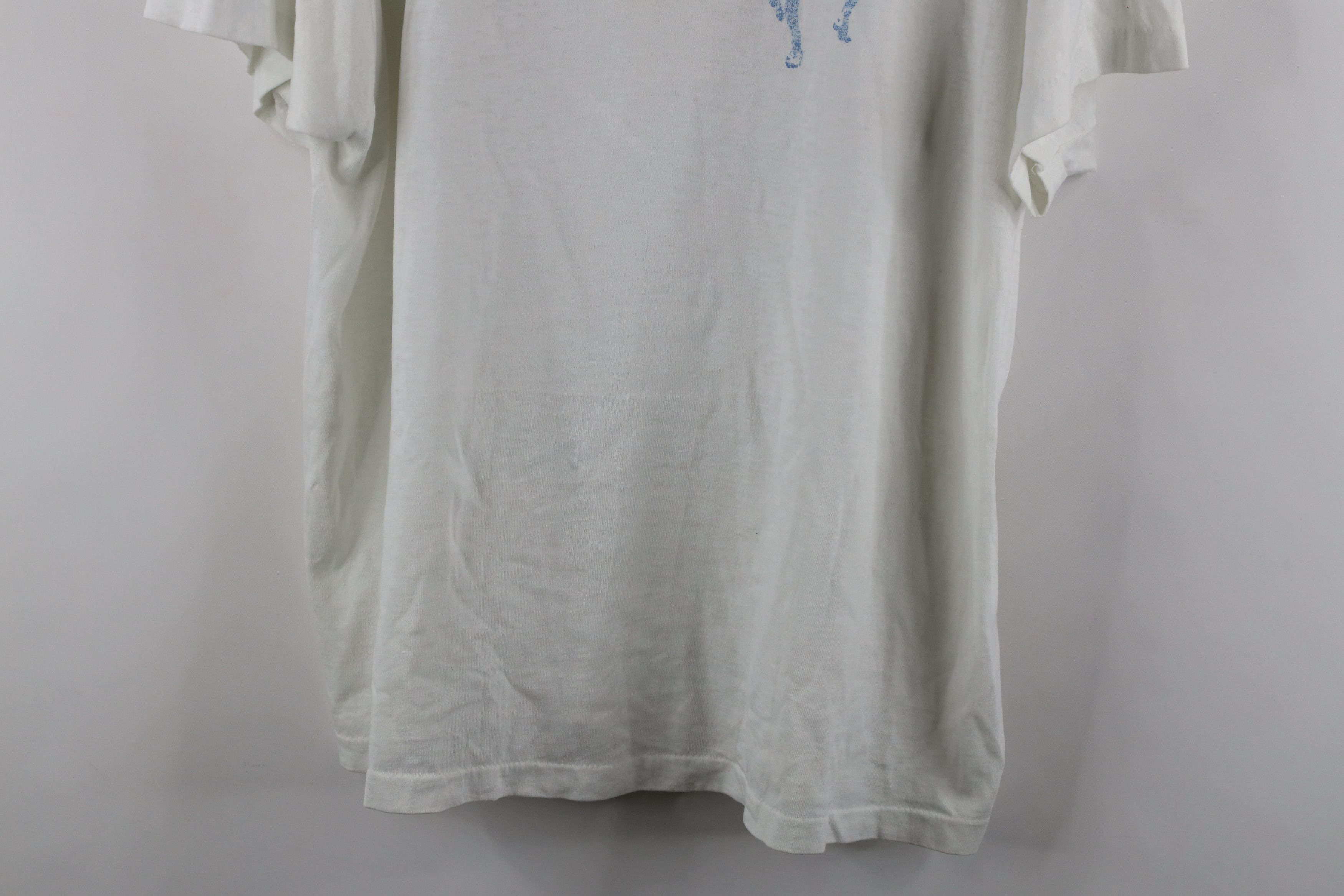 Vintage Vintage 80s Runners Classic 10K Road Race T-Shirt White USA Size US XL / EU 56 / 4 - 3 Thumbnail