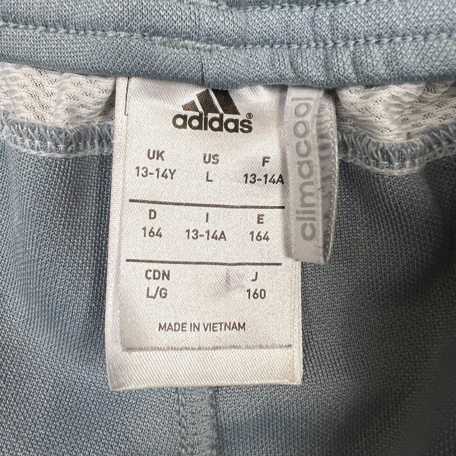 Adidas × Vintage Adidas Track Pants Small Essentials Stripe Training Athletic Size US 26 / EU 42 - 8 Thumbnail