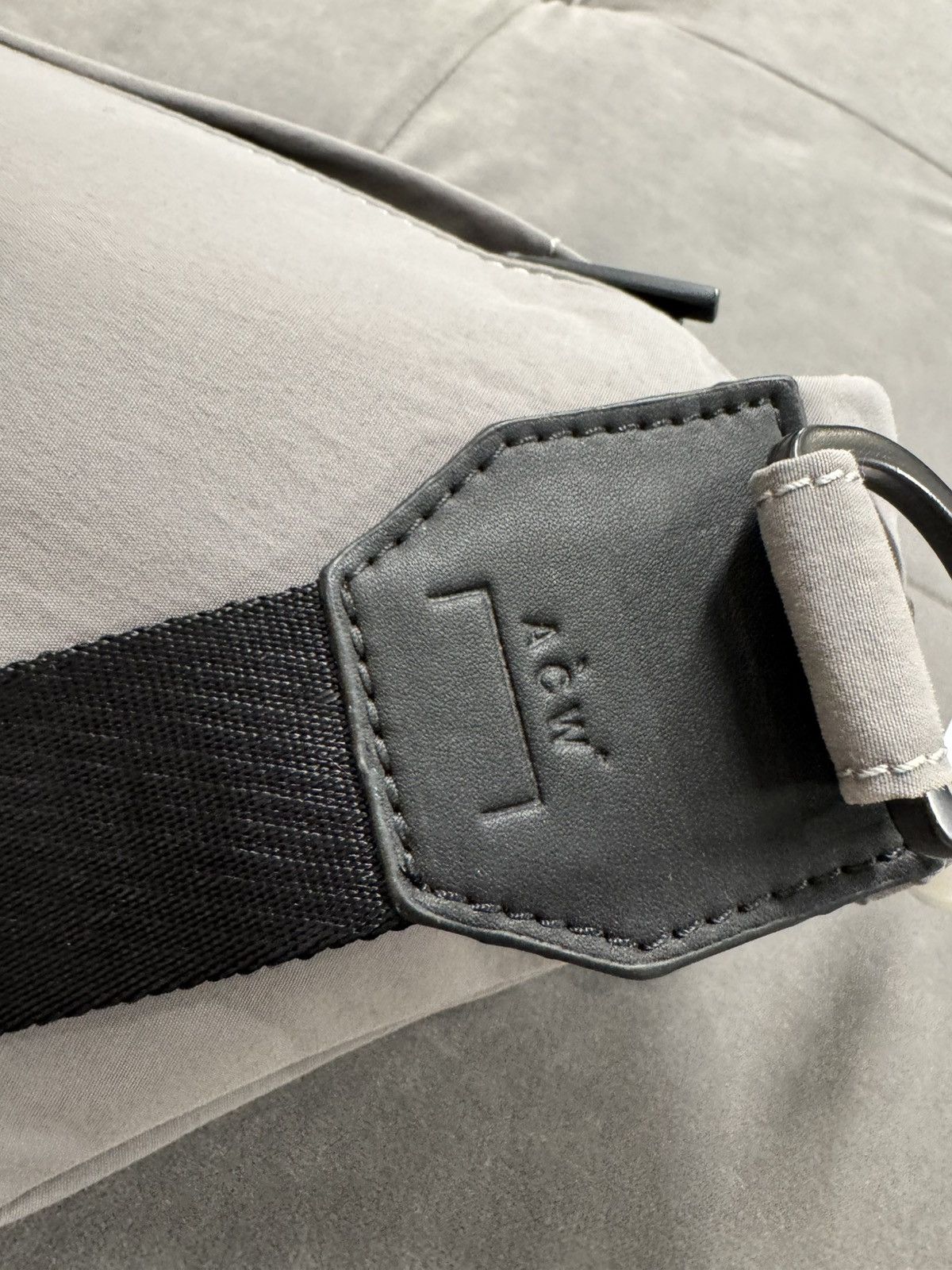A-COLD-WALL* NWT Technical Logo Waist Bag - Grey, OS Size ONE SIZE - 10 Thumbnail