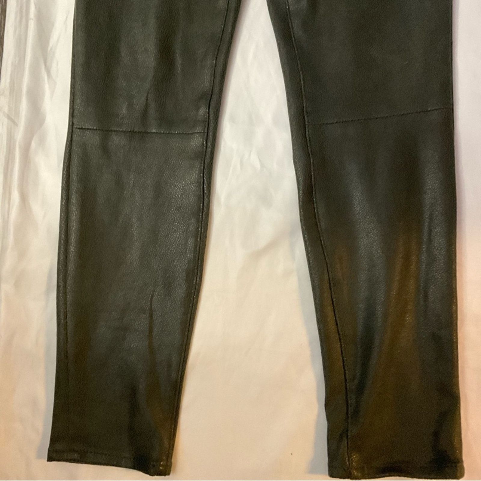 7 For All Mankind 7 For All Mankind Metallic Coated High Rise Skinny Jean 28 Size 28" / US 6 / IT 42 - 10 Thumbnail