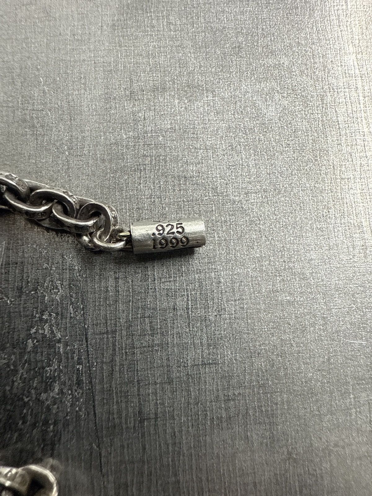 Chrome Hearts CHROME HEARTS SILVER SMALL CROSS PENDANT W PAPER CHAIN Size ONE SIZE - 4 Thumbnail