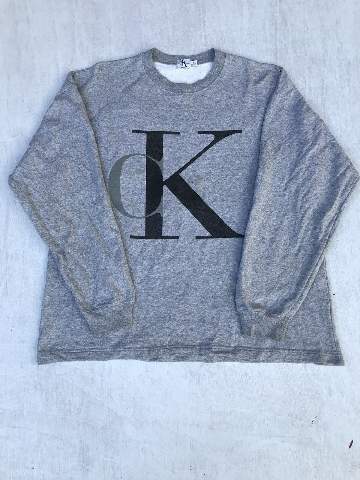 Vintage Calvin Klein Big Logo Sweatshirt